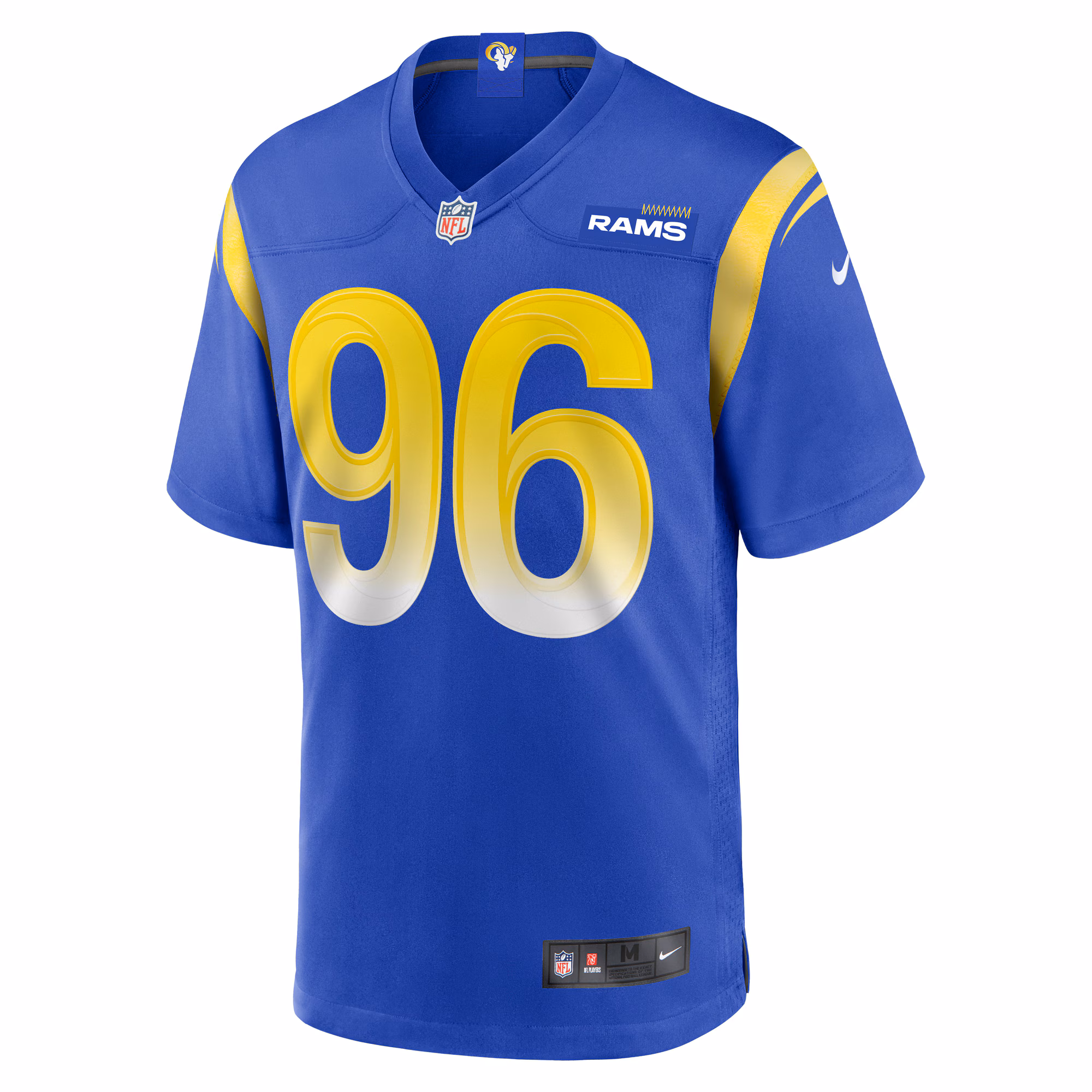 Men's Los Angeles Rams Keir Thomas  Royal Game Player Jersey