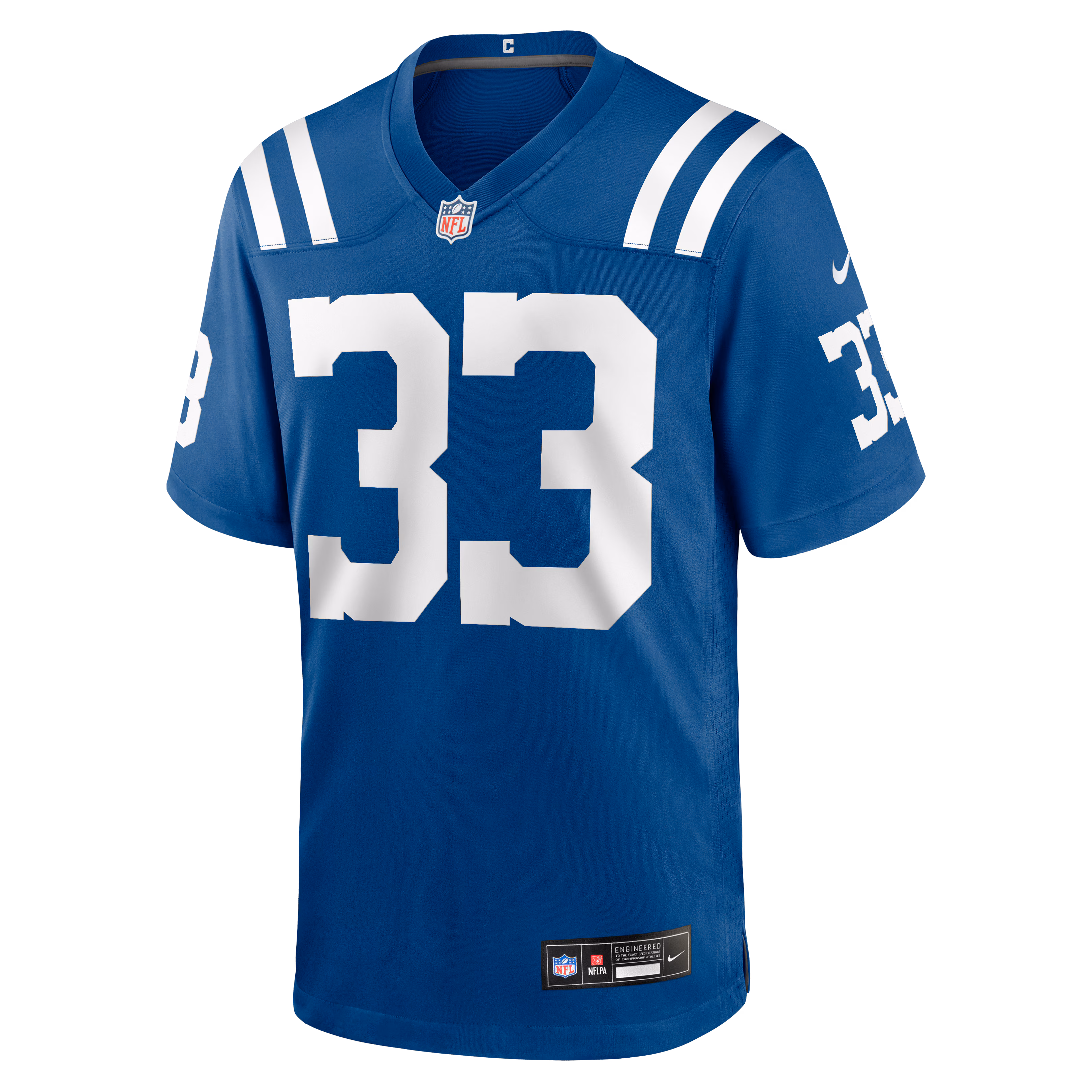 Men's Indianapolis Colts Mike Hilton  Royal Team Game Jersey