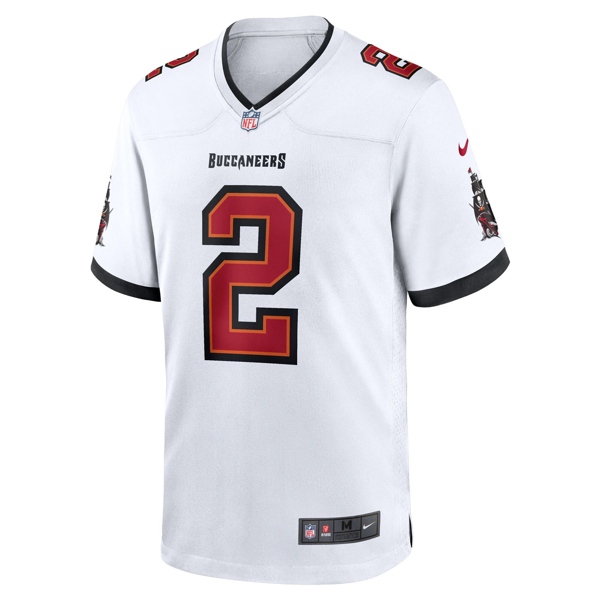 Men's Tampa Bay Buccaneers Emeka Egbuka  White Game Jersey
