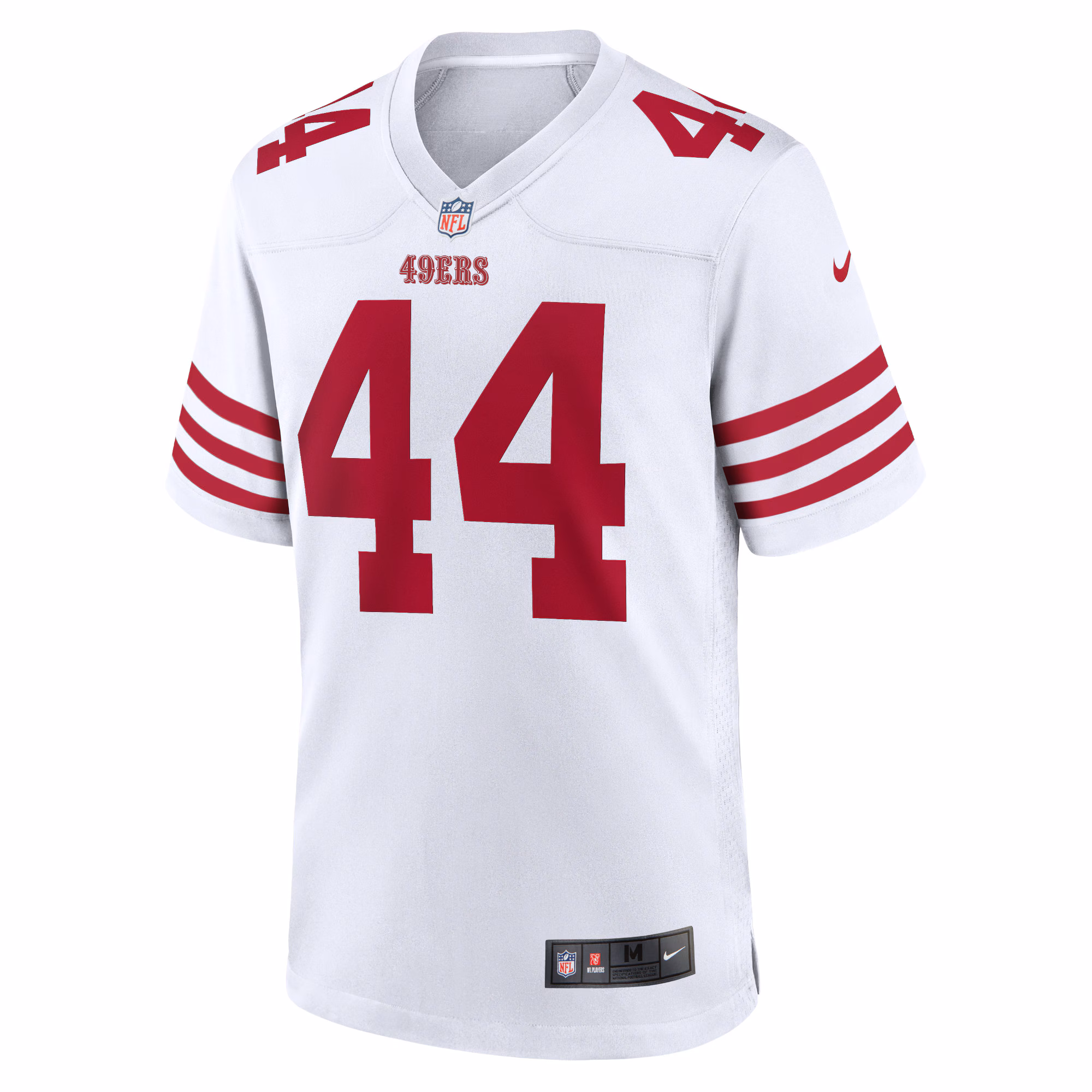 Men's San Francisco 49ers Kyle Juszczyk  White Player Game Jersey