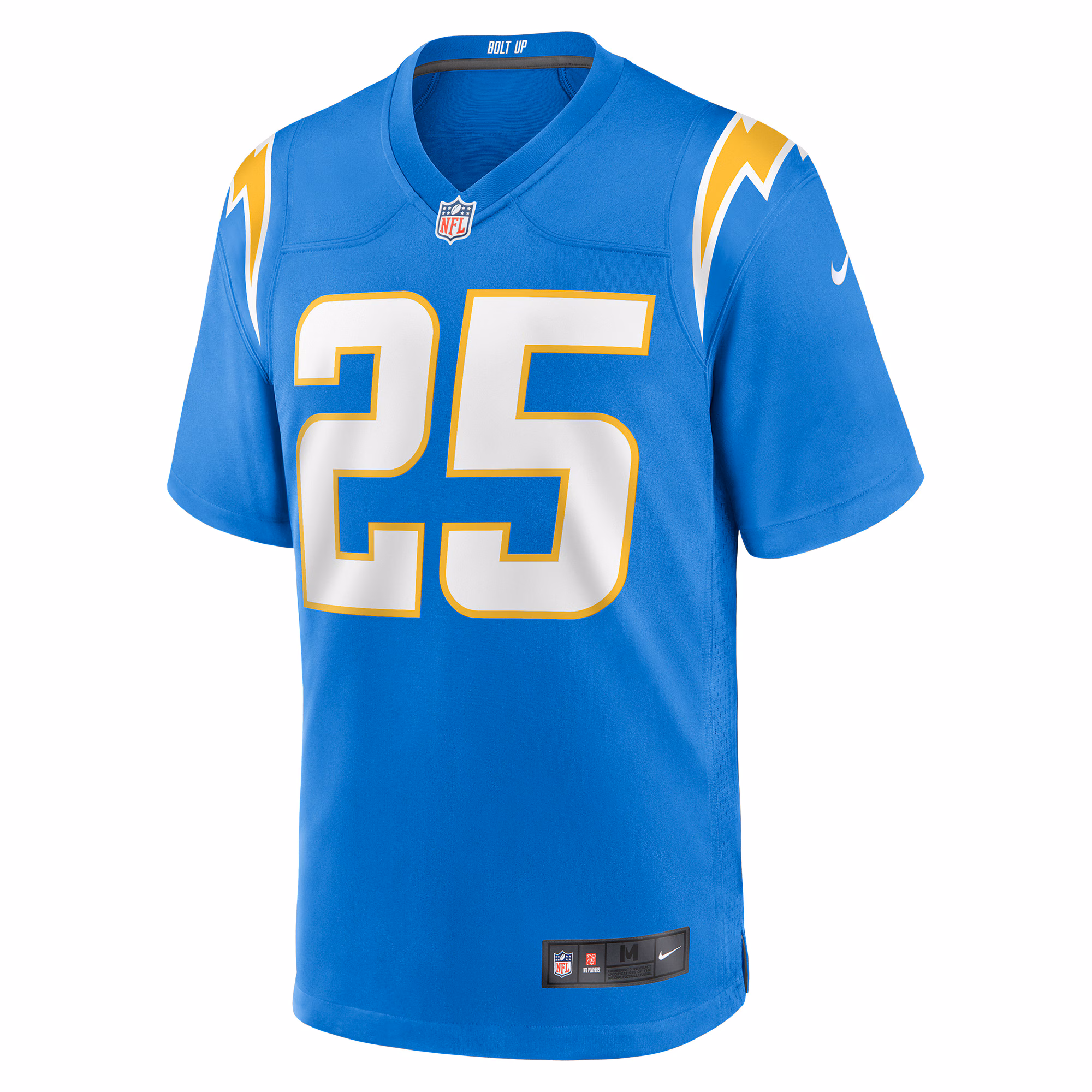 Men's Los Angeles Chargers Joshua Kelley  Powder Blue Game Jersey