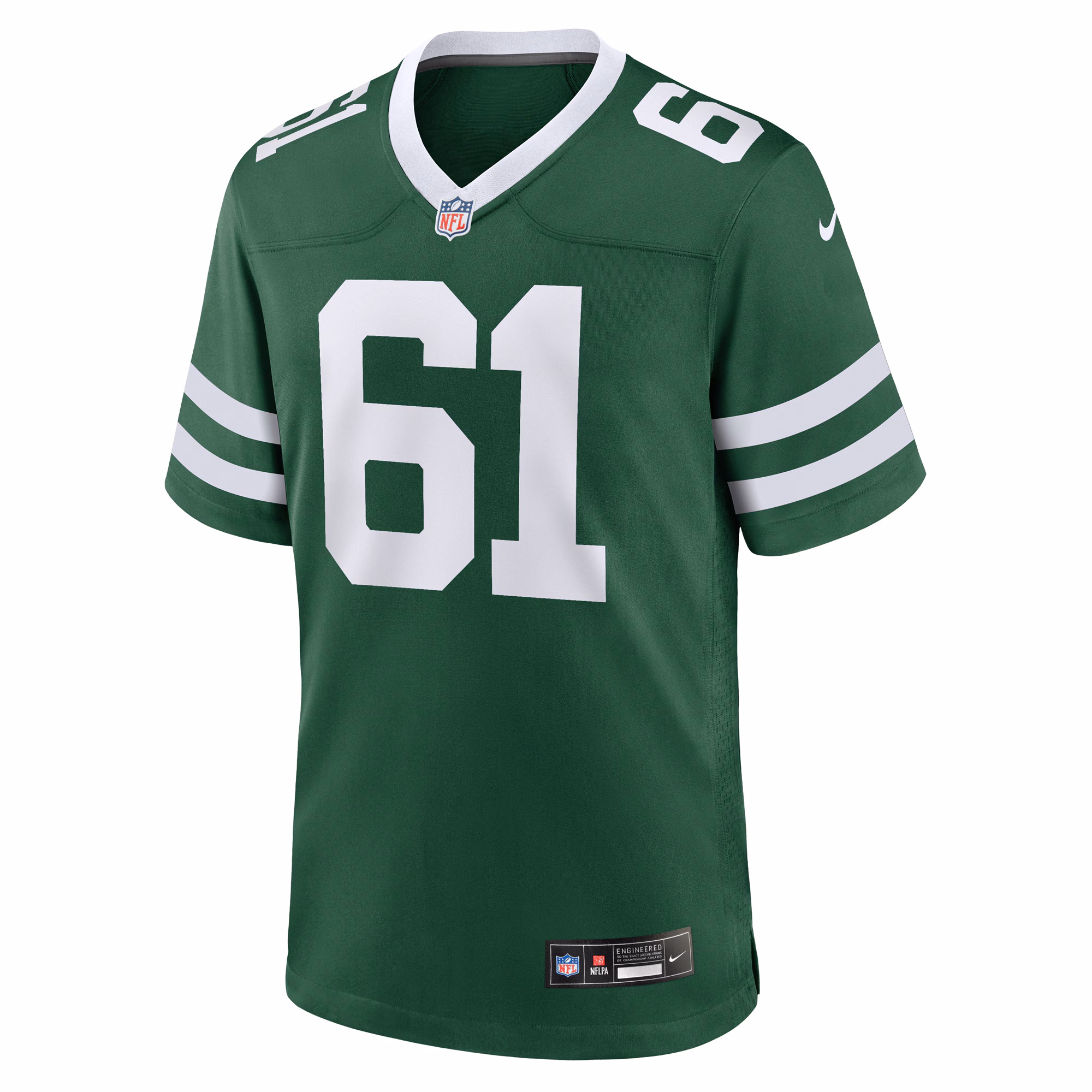 Men's New York Jets Max Mitchell  Legacy Green Team Game Jersey