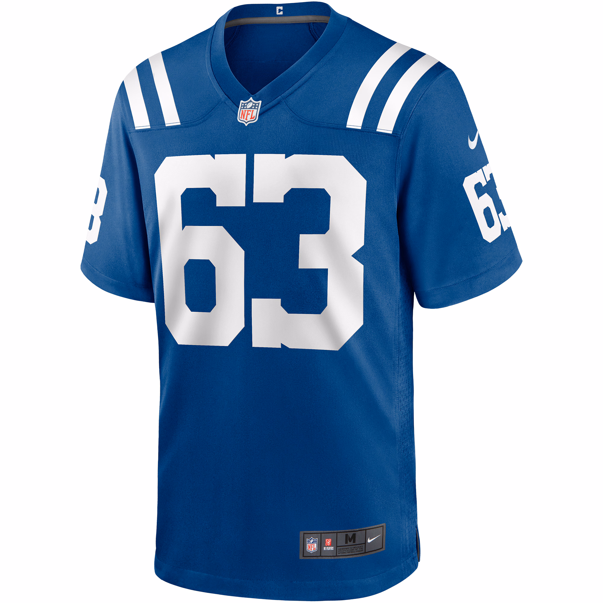 Men's Indianapolis Colts Danny Pinter  Royal Game Jersey
