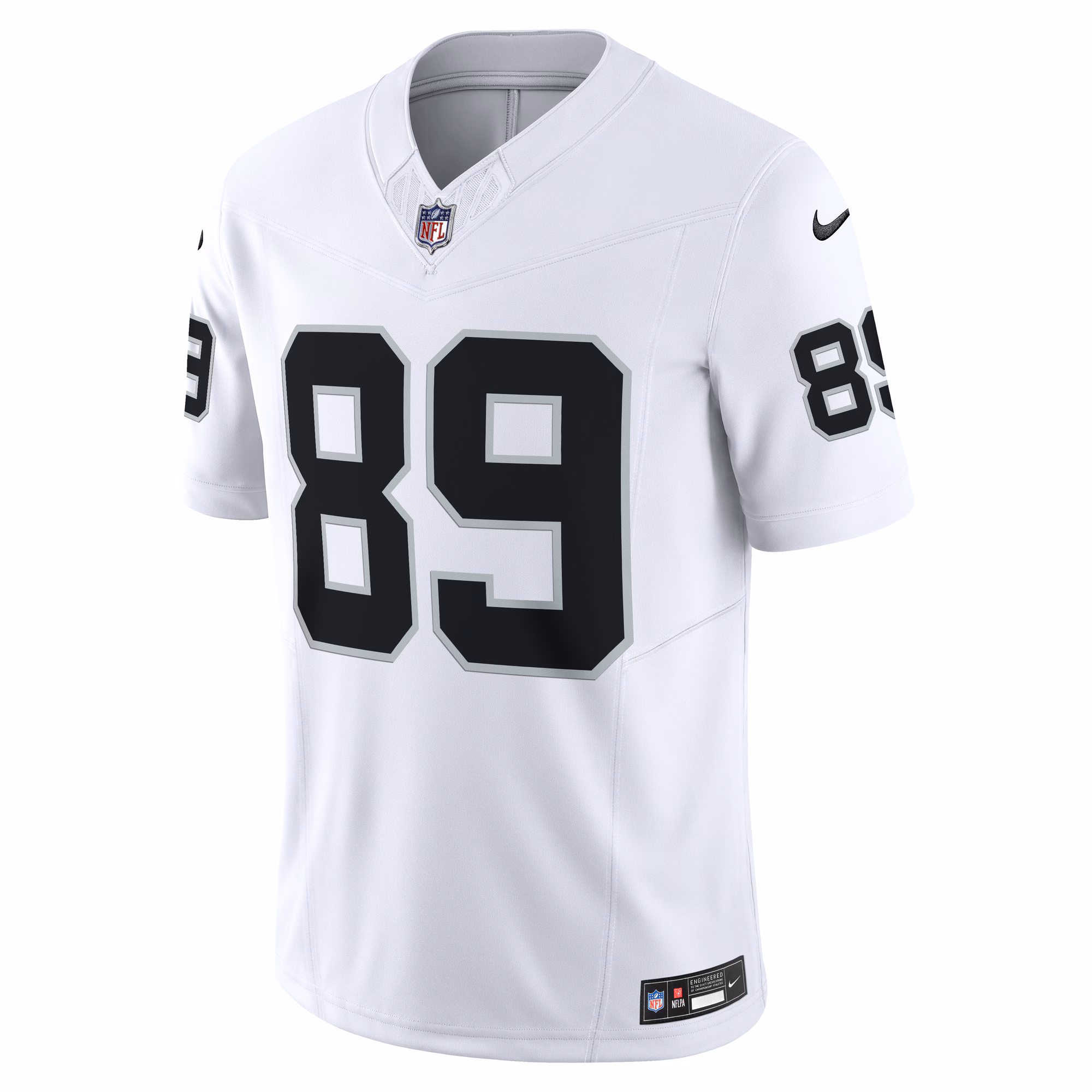 Men's Las Vegas Raiders Brock Bowers  White Vapor F.U.S.E. Limited Jersey