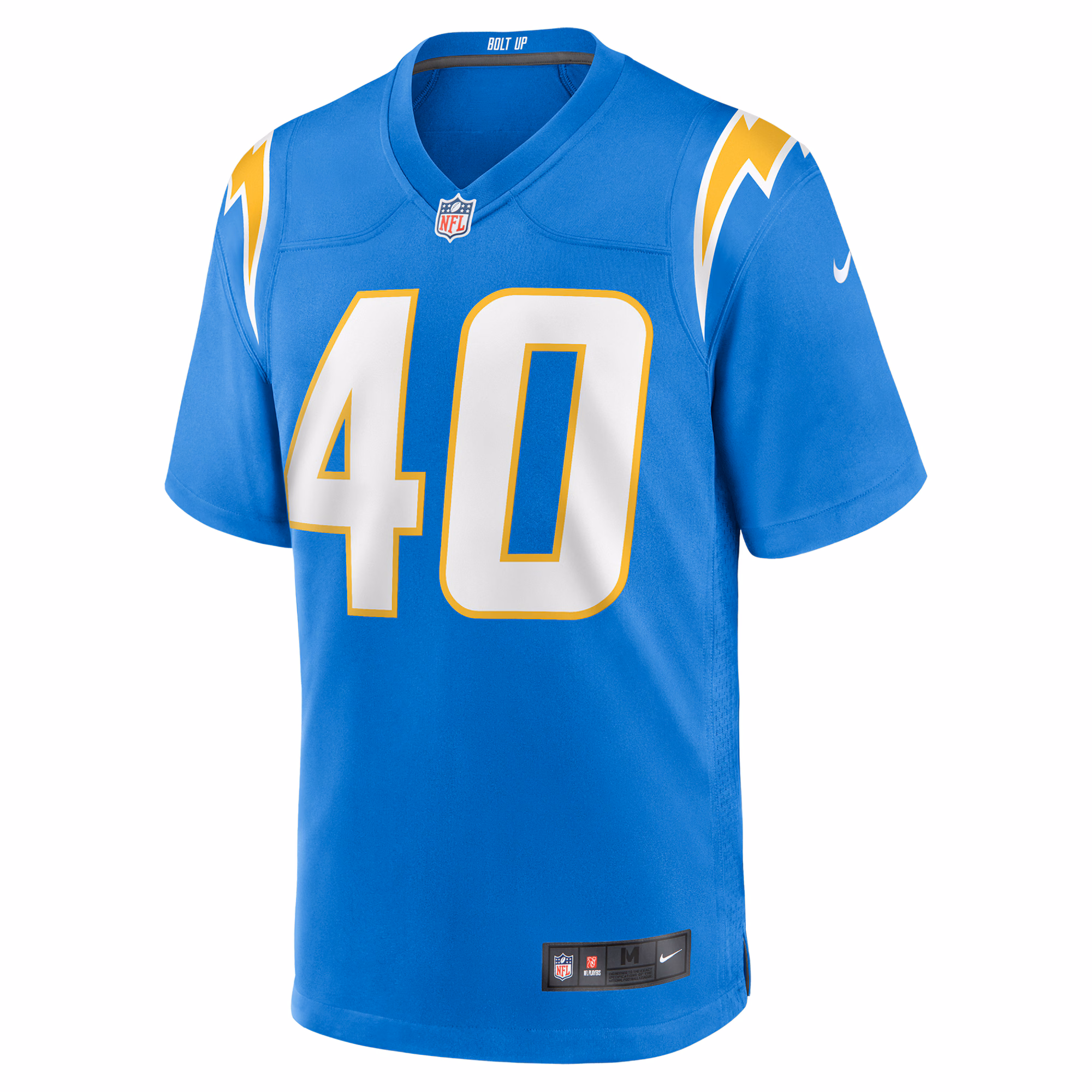 Men's Los Angeles Chargers Kendall Williamson  Powder Blue Team Game Jersey