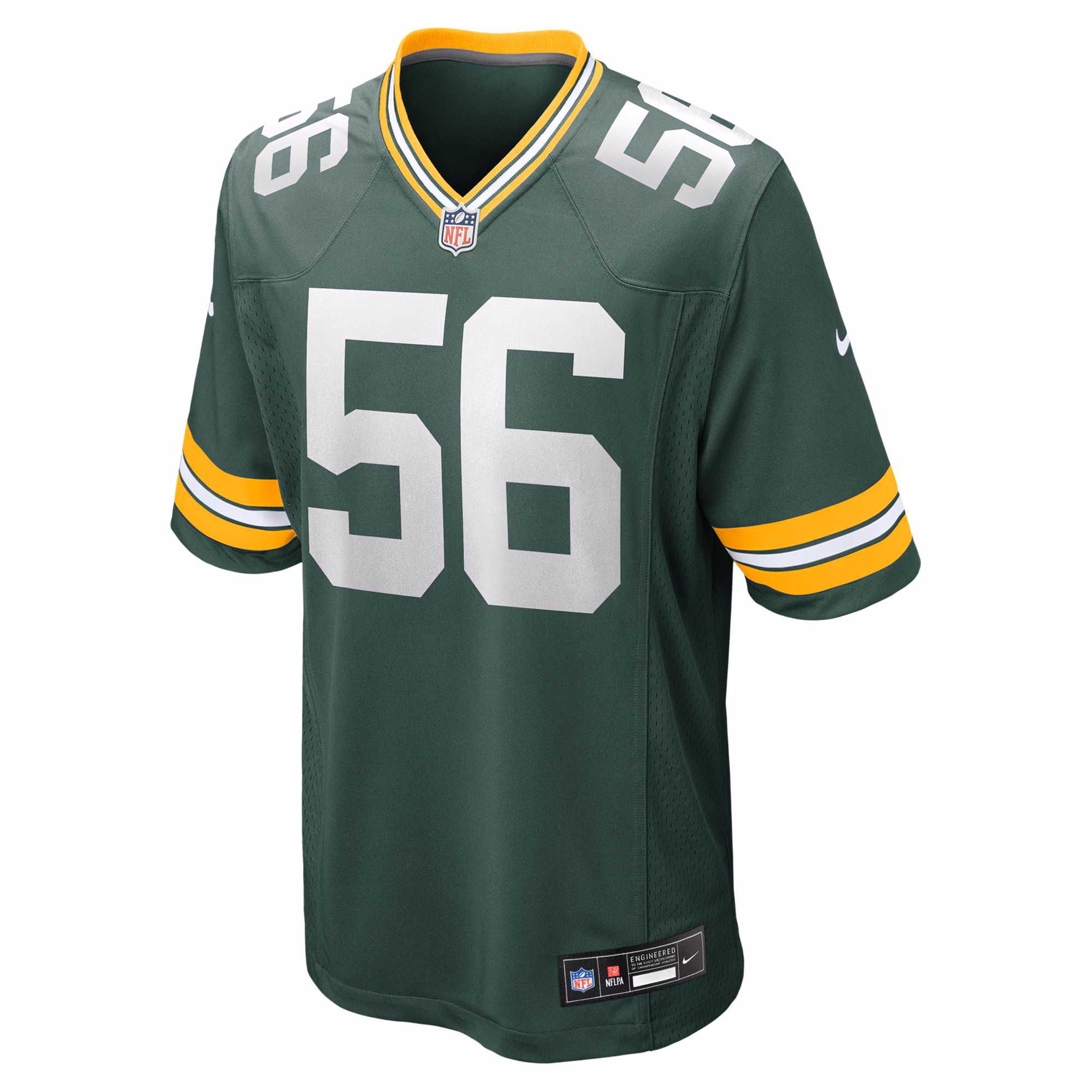 Men's Green Bay Packers Edgerrin Cooper  Green Game Jersey