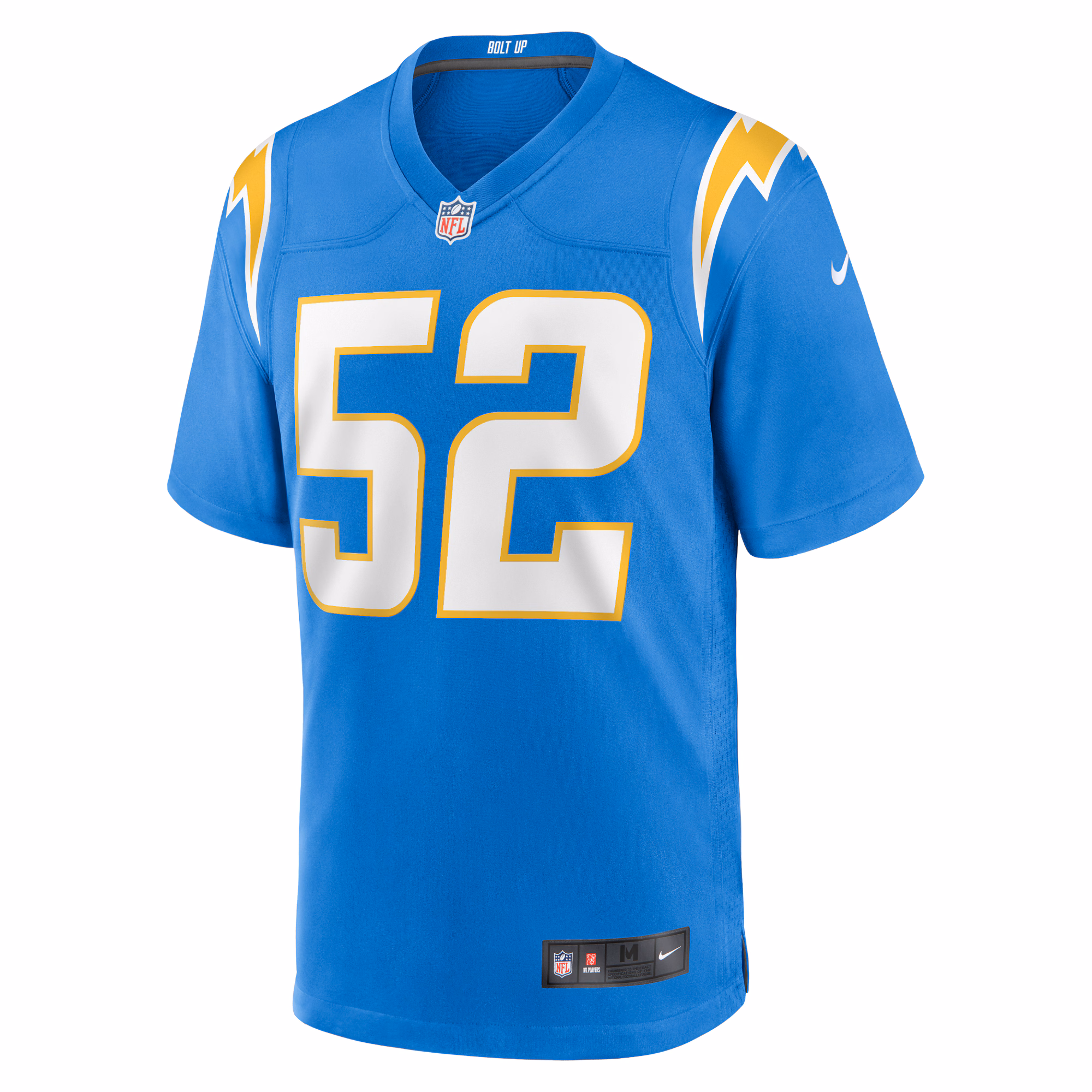 Men's Los Angeles Chargers Khalil Mack  Powder Blue Game Jersey