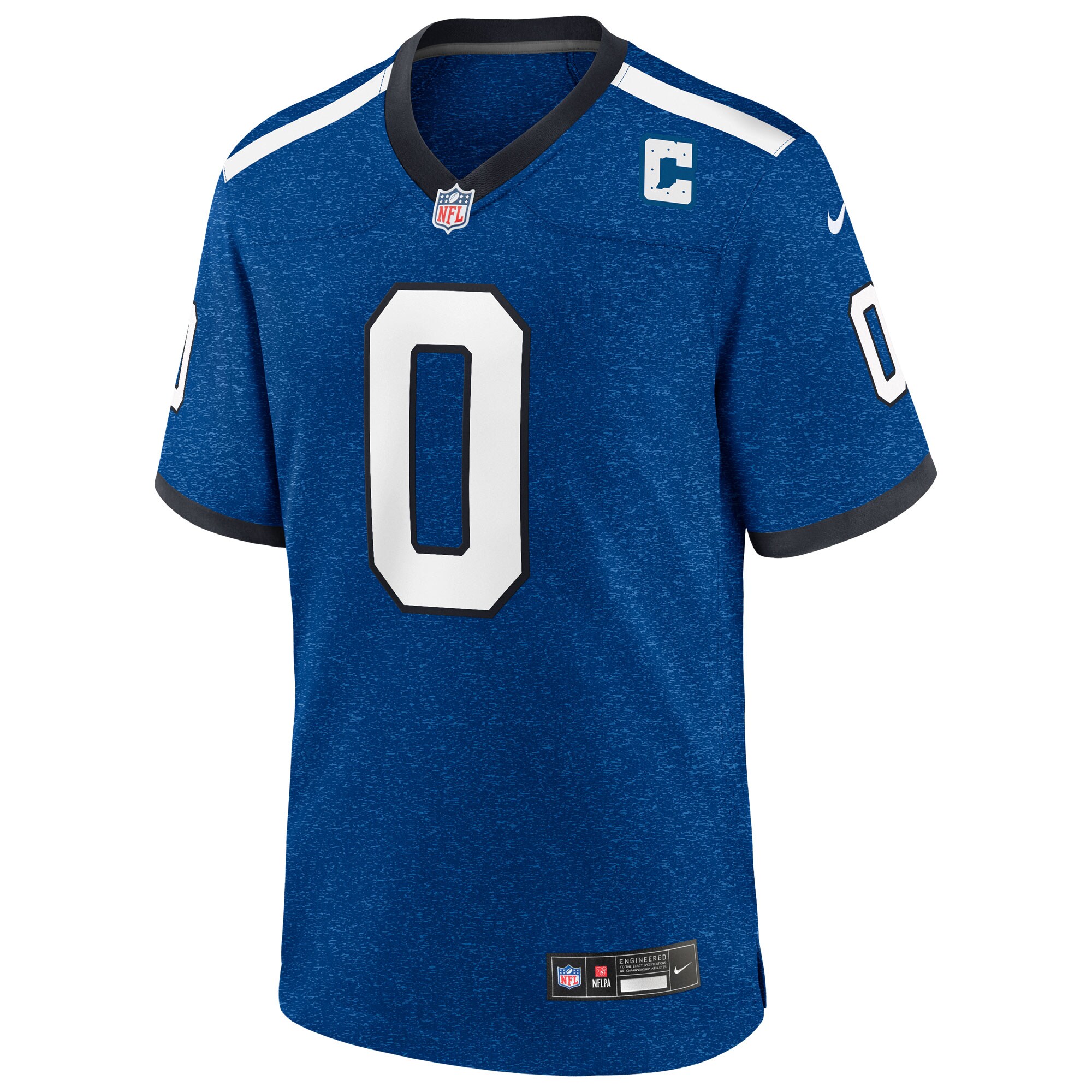 Men's Indianapolis Colts Camryn Bynum  Heather Royal Alternate 2 Indiana Nights Game Jersey
