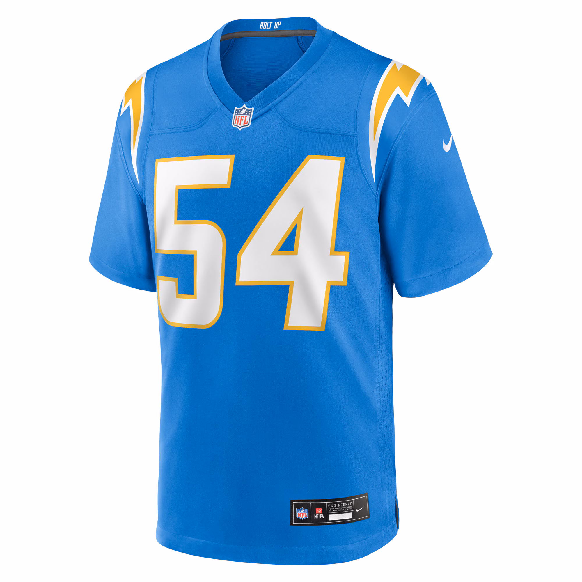 Men's Los Angeles Chargers Kyle Kennard  Powder Blue Team Game Jersey