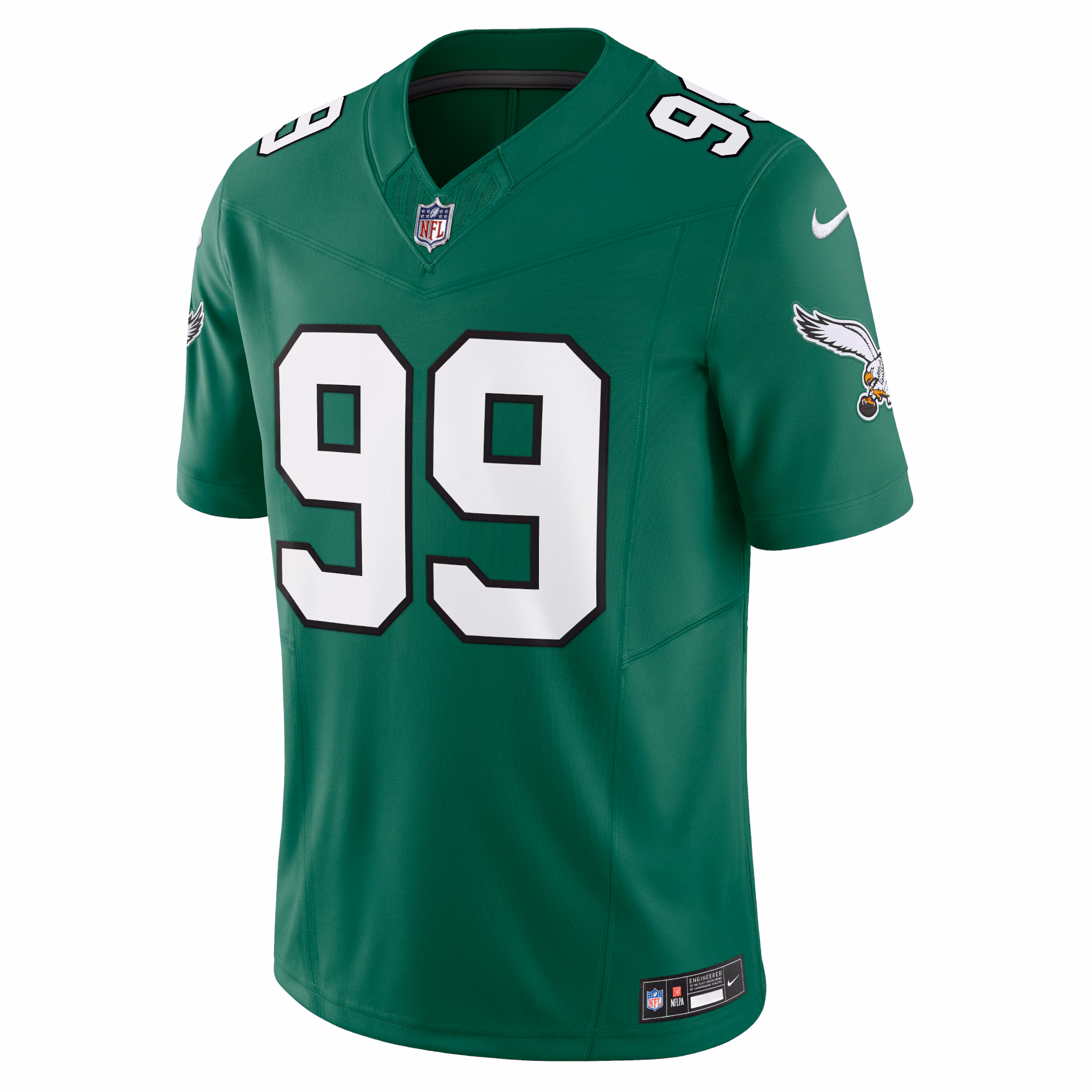Men's Philadelphia Eagles Jerome Brown  Kelly Green Alternate Vapor F.U.S.E. Limited Jersey
