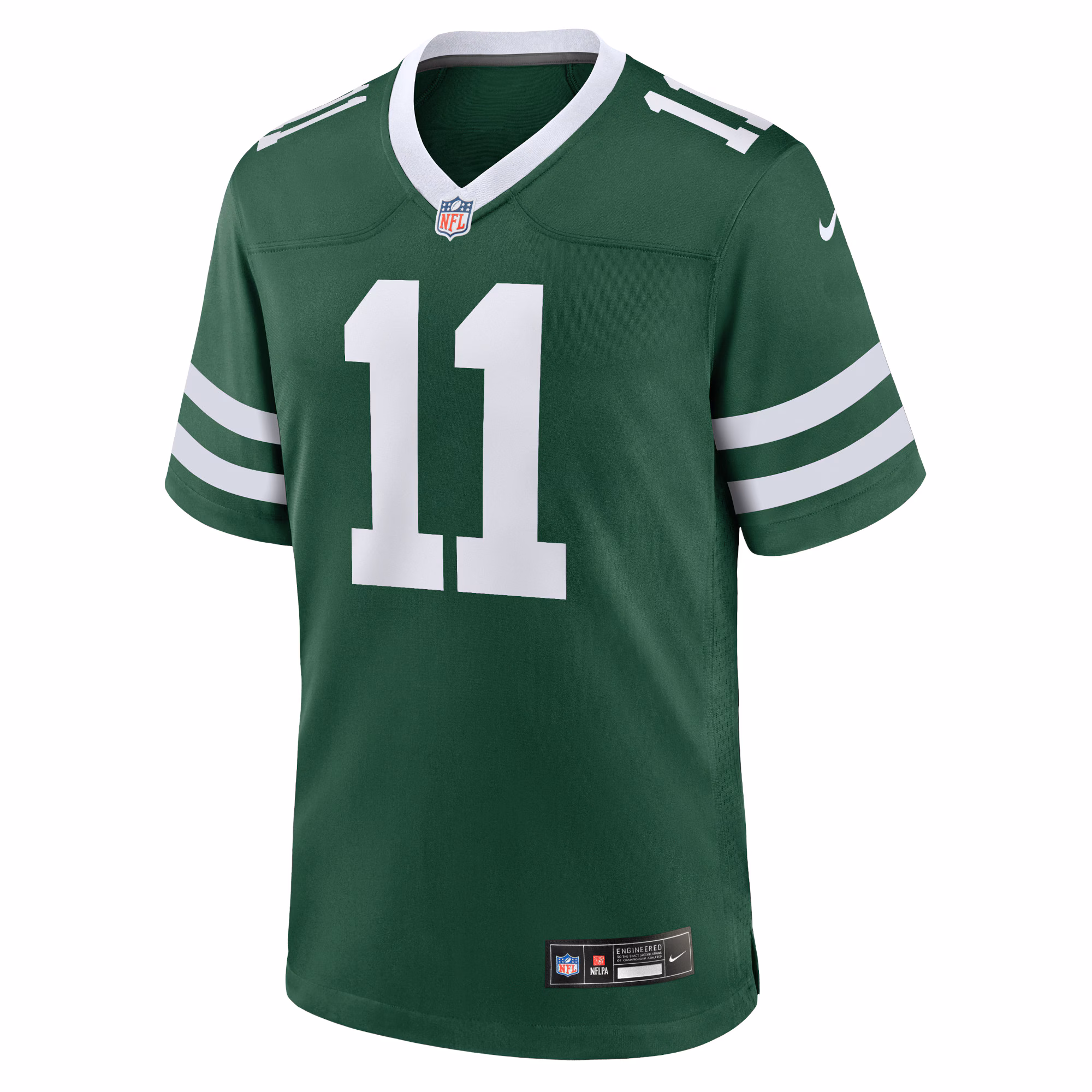 Men's New York Jets Jermaine Johnson II  Legacy Green Game Jersey