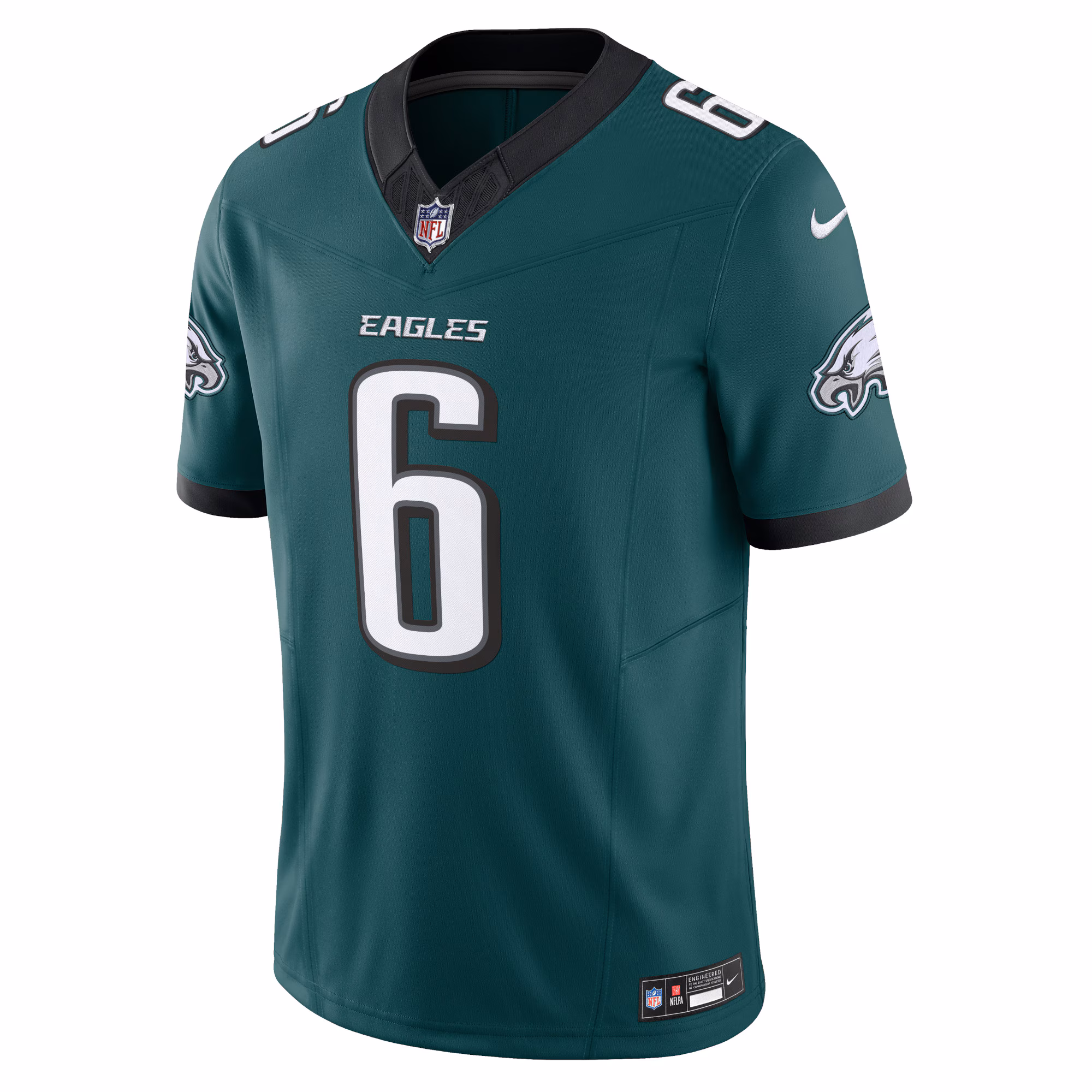 Men's Philadelphia Eagles DeVonta Smith  Midnight Green Vapor F.U.S.E. Limited Jersey