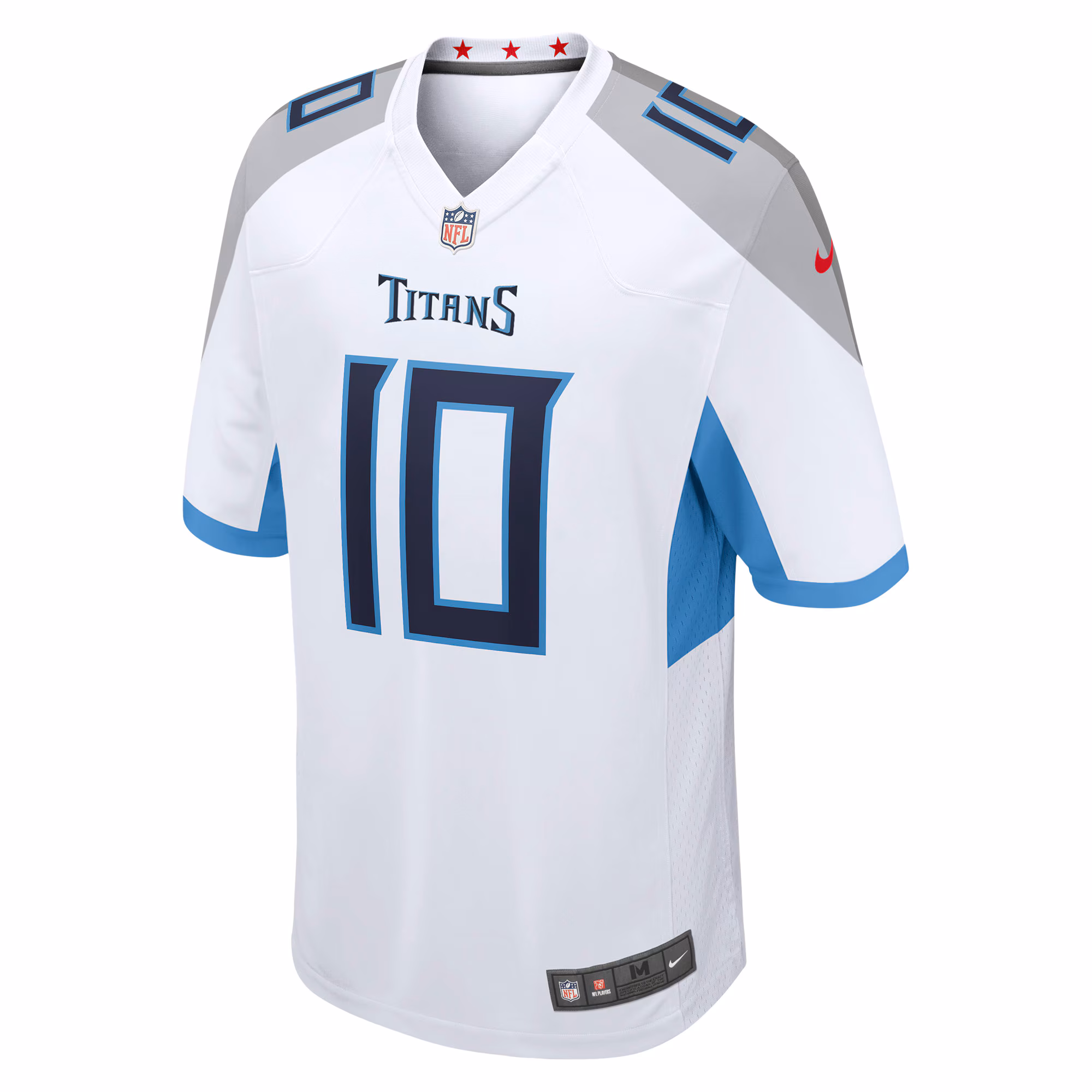 Men's Tennessee Titans Vince Young  White Retired Player Game Jersey