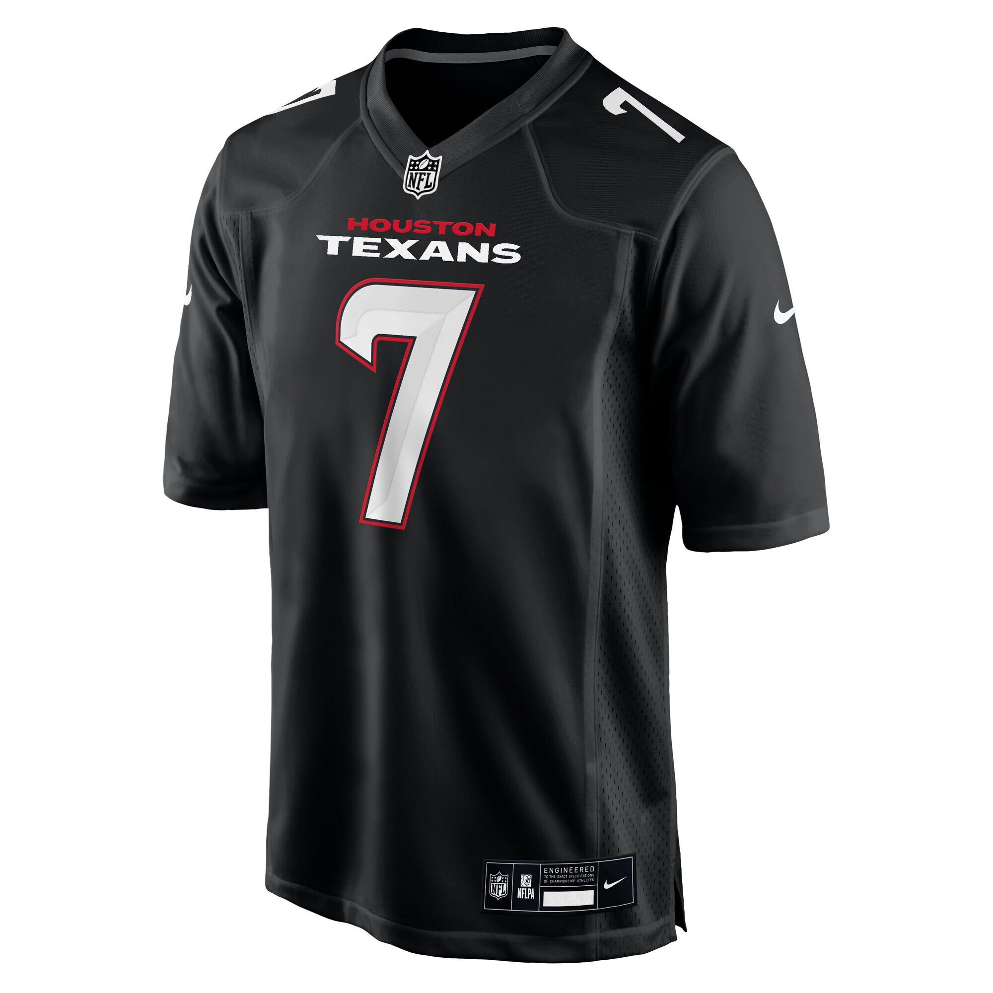 Men's Houston Texans C.J. Stroud  Carbon Black Fashion Jersey