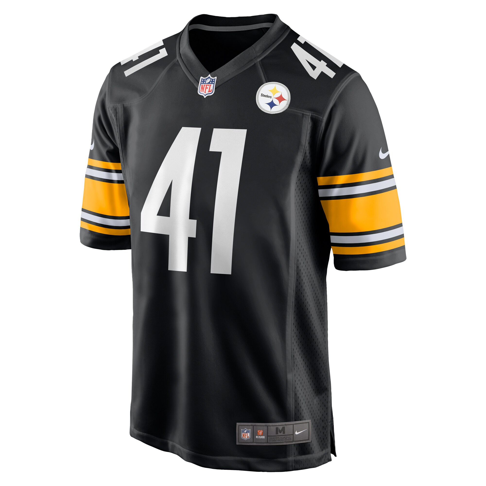 Men's Pittsburgh Steelers Payton Wilson  Black Game Jersey