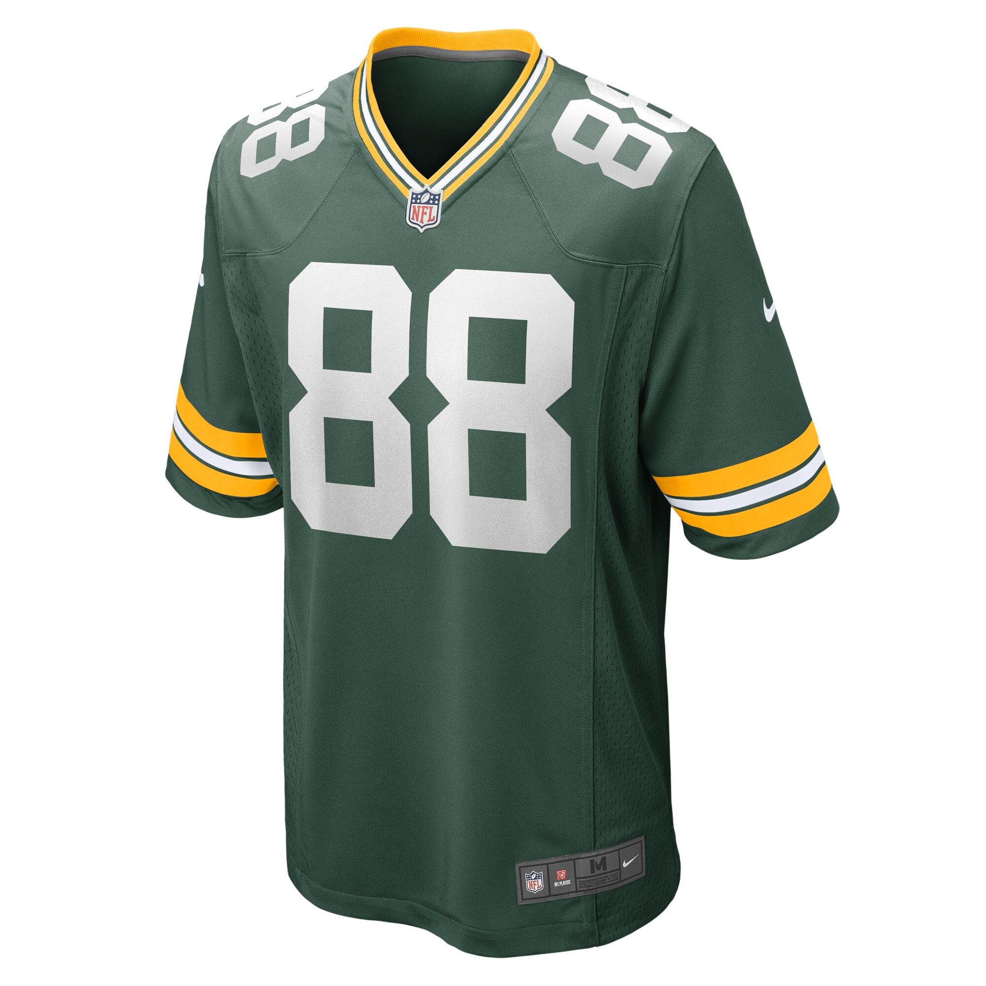 Men's Green Bay Packers Luke Musgrave  Green Game Jersey
