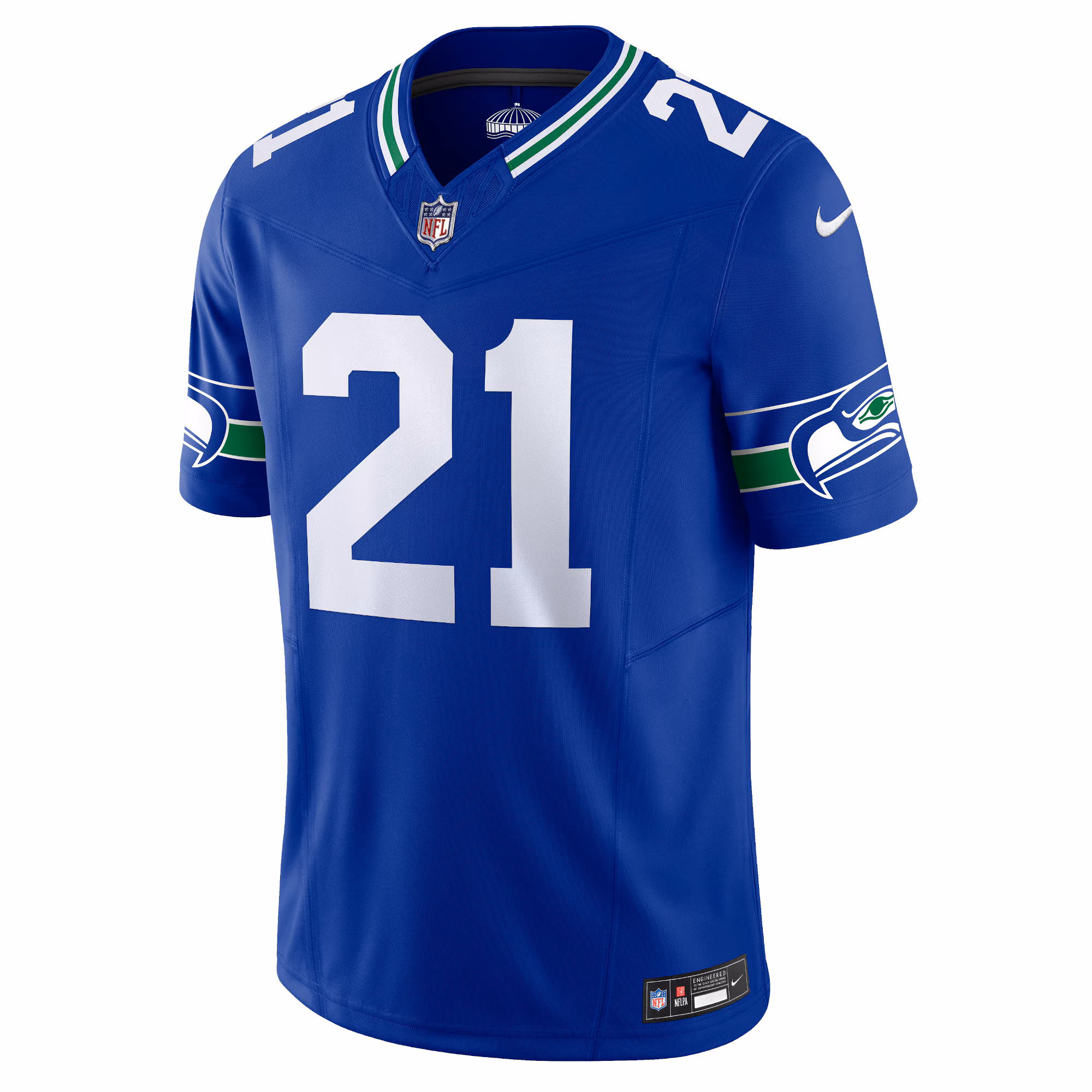 Men's Seattle Seahawks Devon Witherspoon  Royal Alternate Vapor F.U.S.E. Limited Jersey