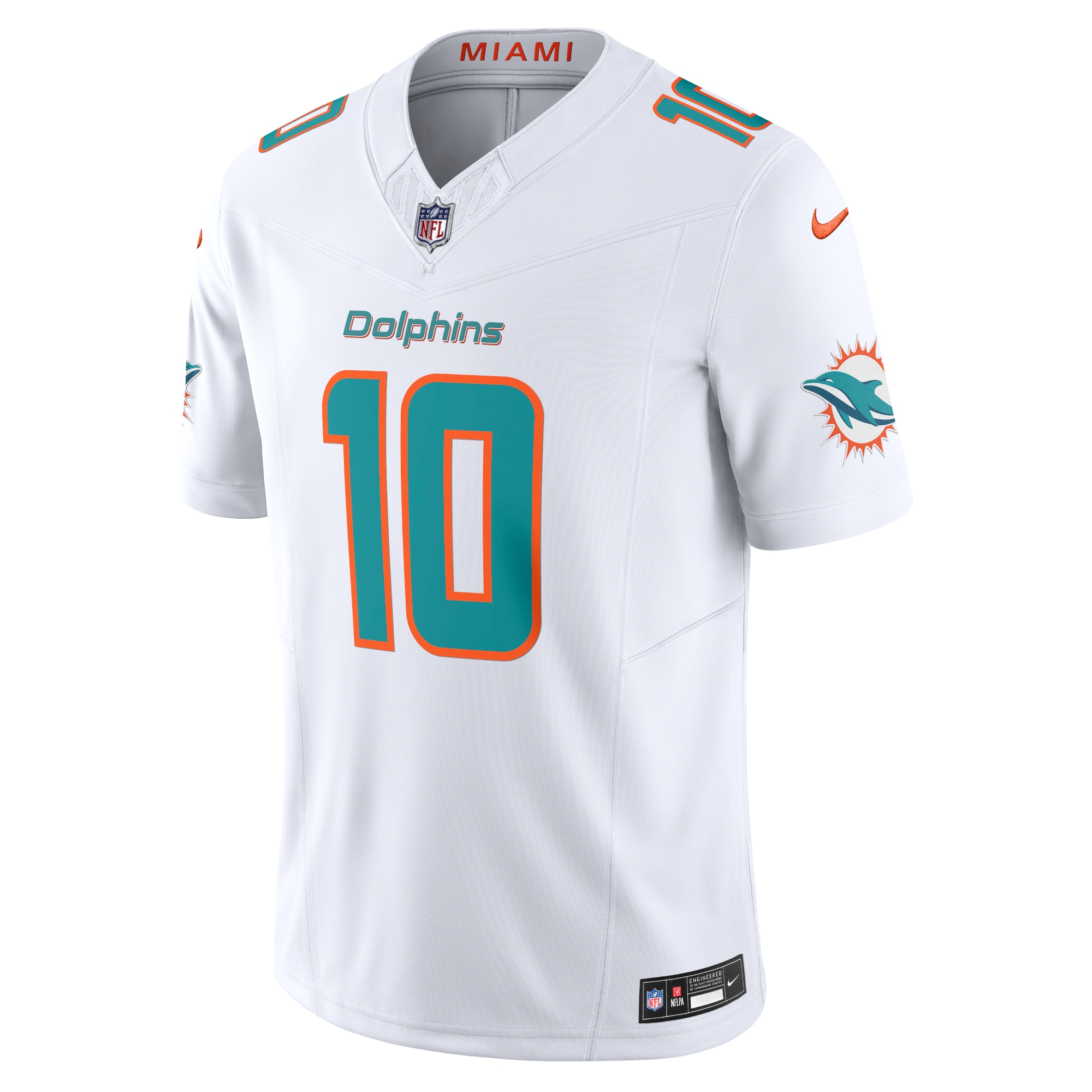 Men's Miami Dolphins Tyreek Hill  White Vapor F.U.S.E. Limited Jersey