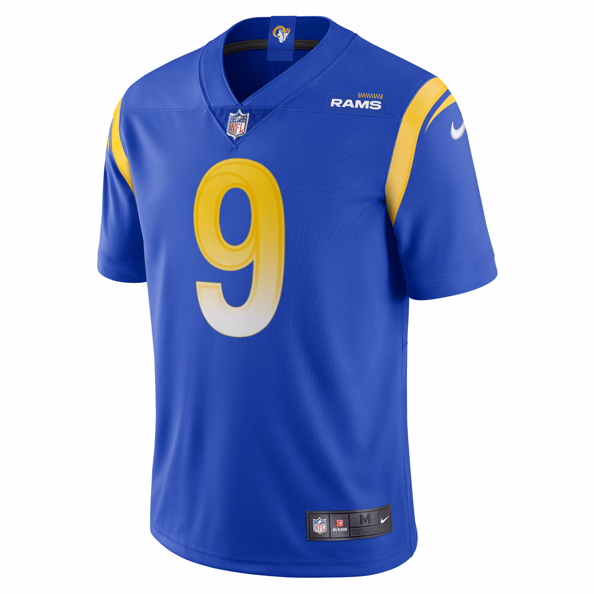 Men's Los Angeles Rams Matthew Stafford  Royal Vapor Limited Jersey