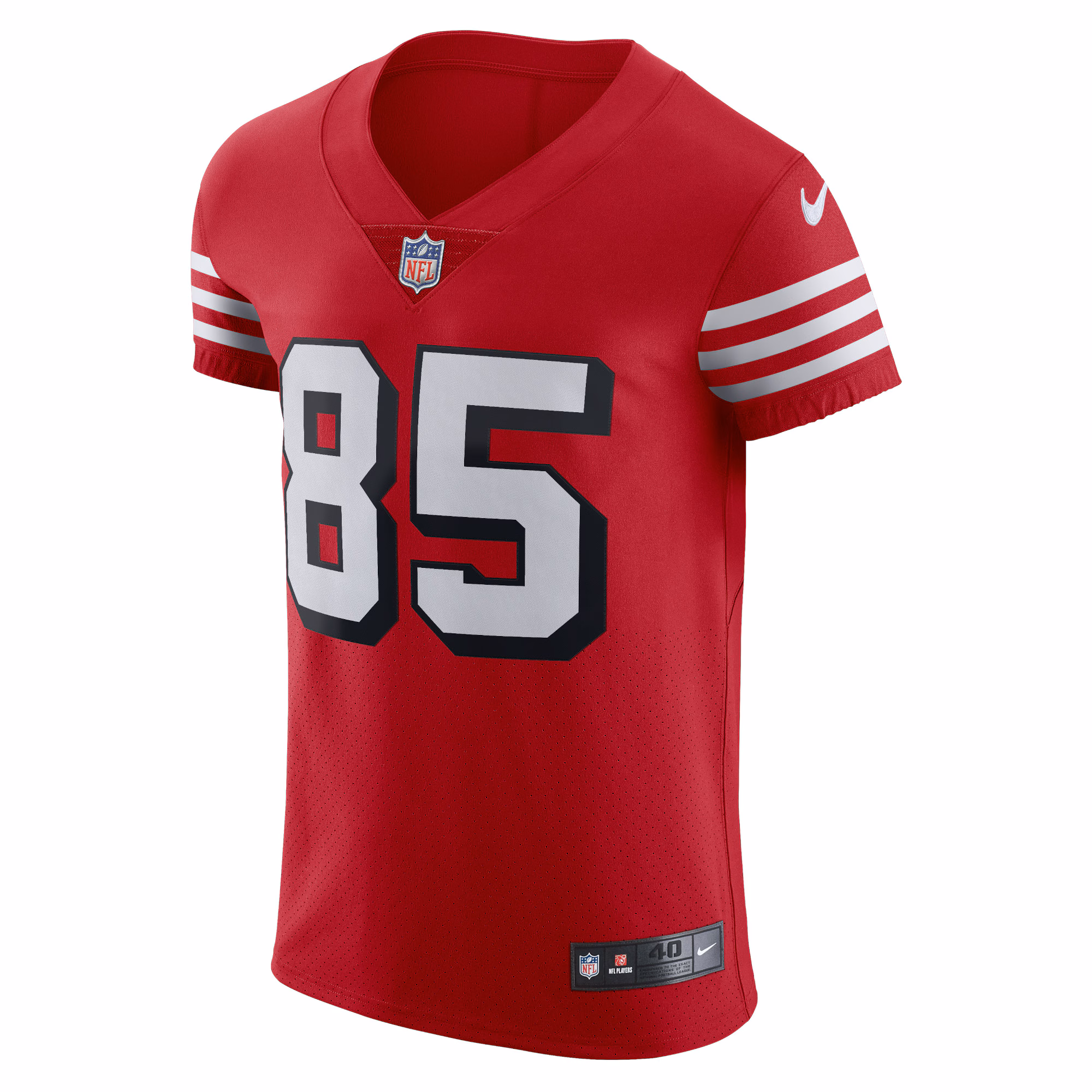 Men's San Francisco 49ers George Kittle  Scarlet Alternate Vapor Elite Jersey