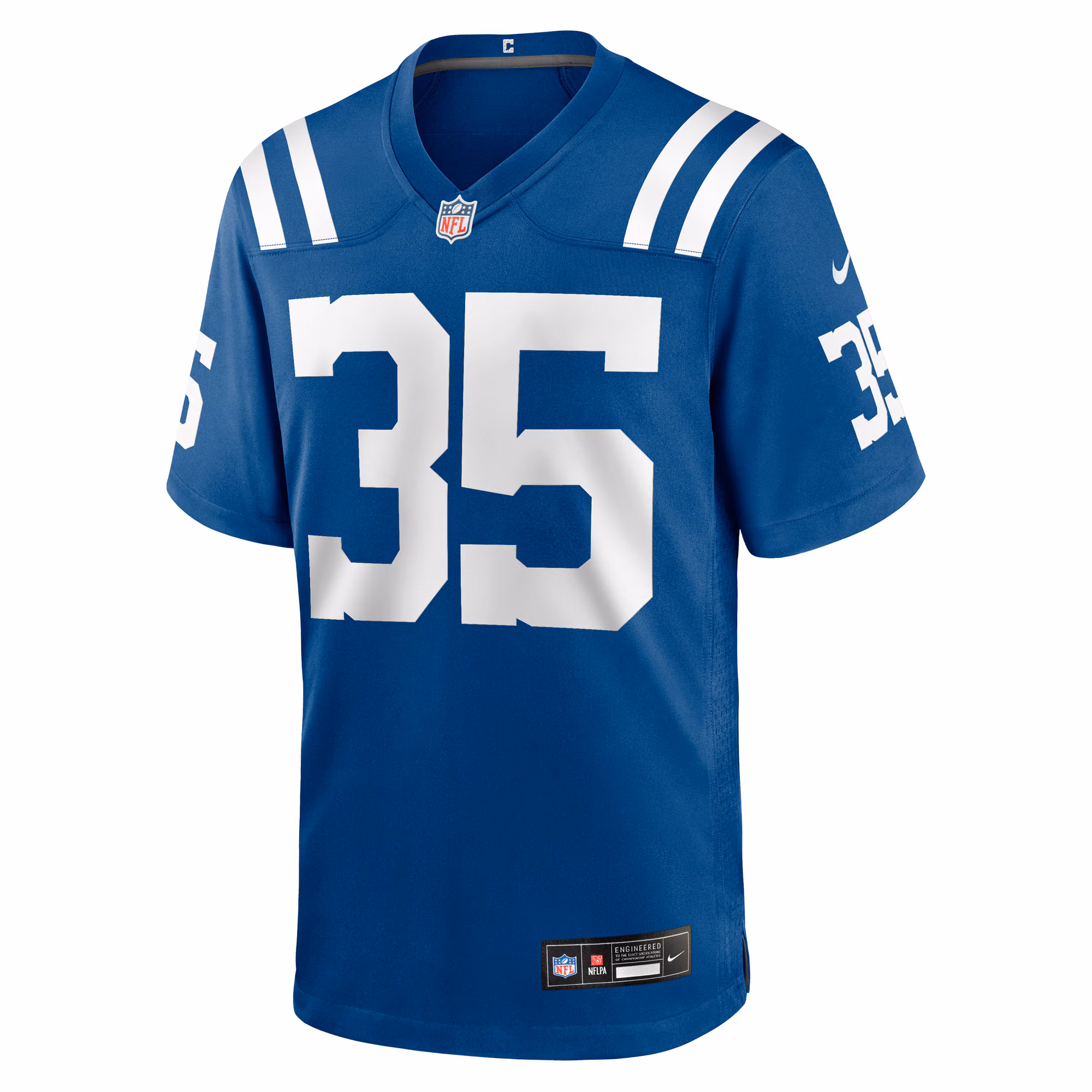 Men's Indianapolis Colts Johnathan Edwards  Royal Team Game Jersey