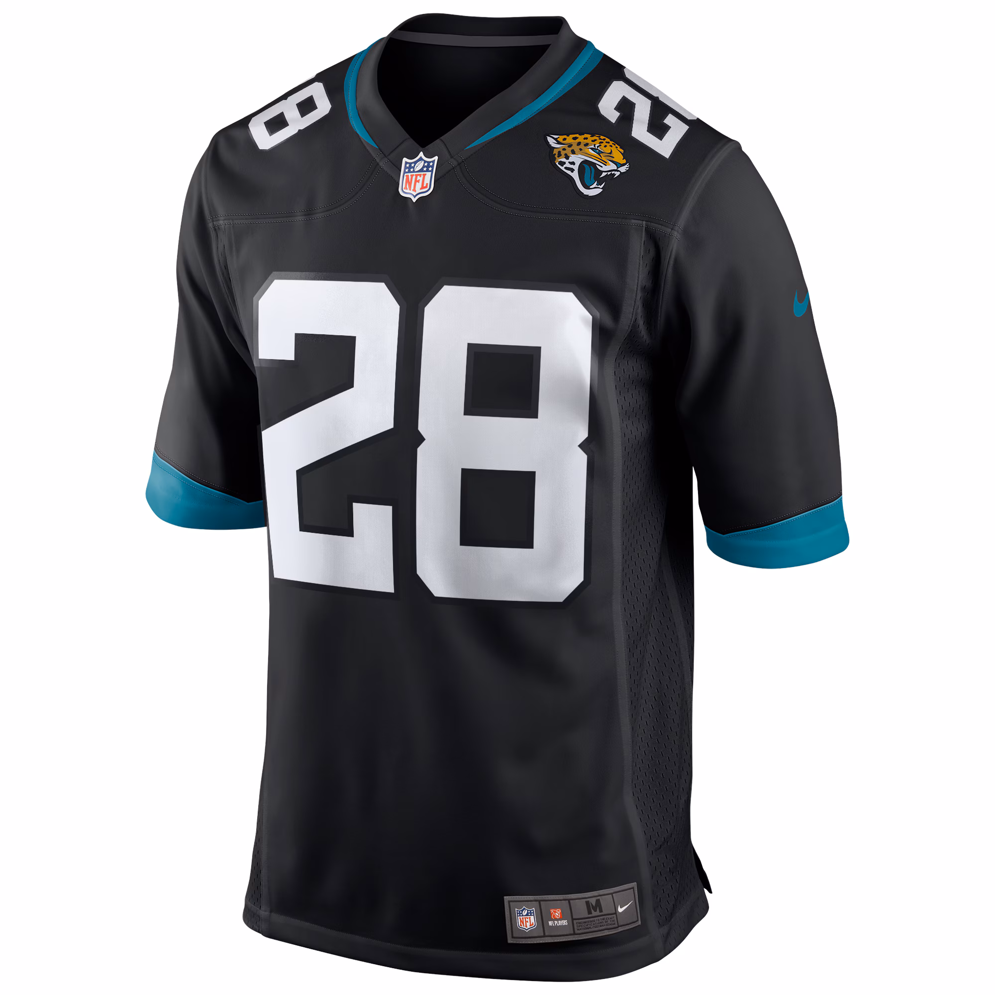 Men's Jacksonville Jaguars Fred Taylor  Black Retired Player Alternate Game Jersey
