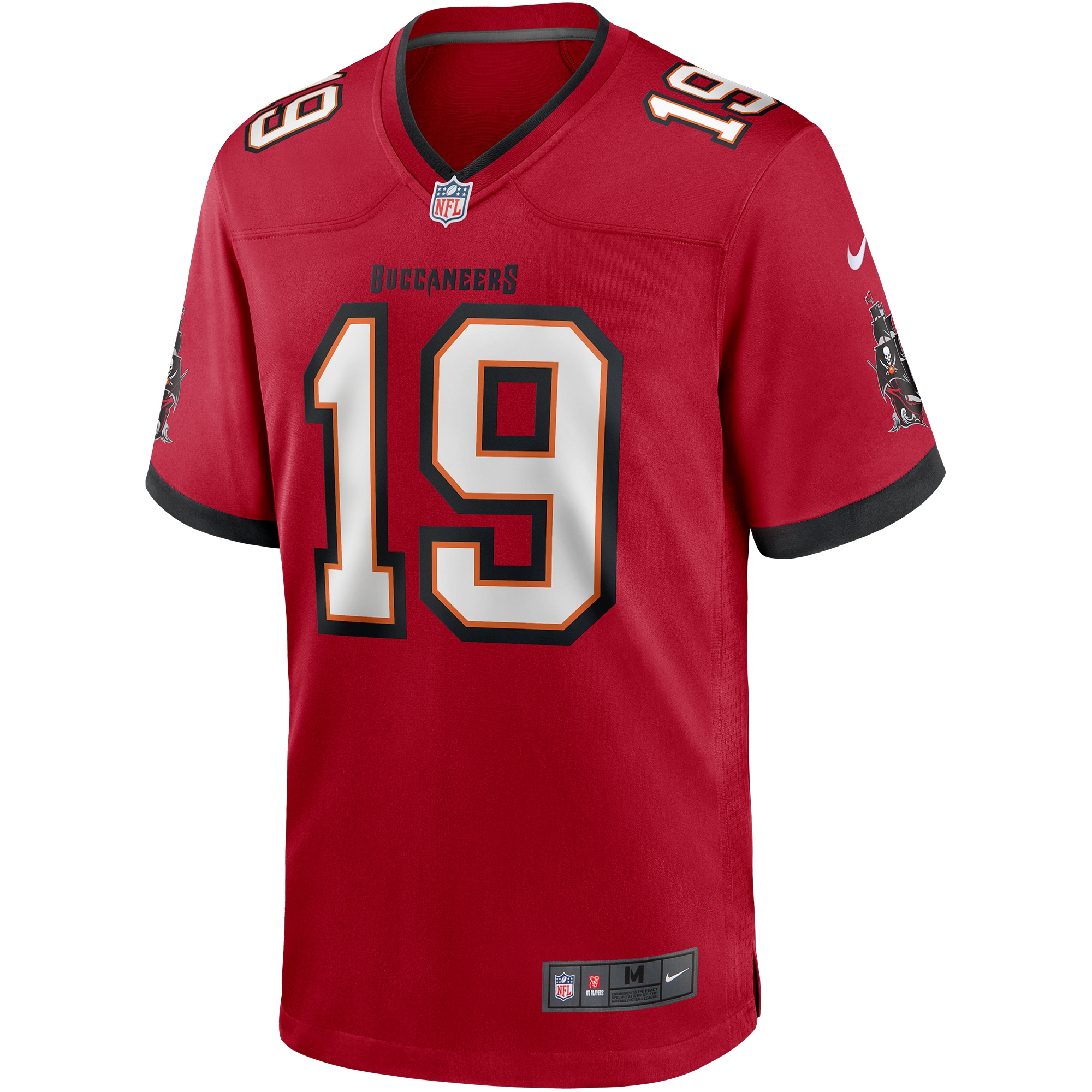 Men's Tampa Bay Buccaneers Keyshawn Johnson  Red Game Retired Player Jersey