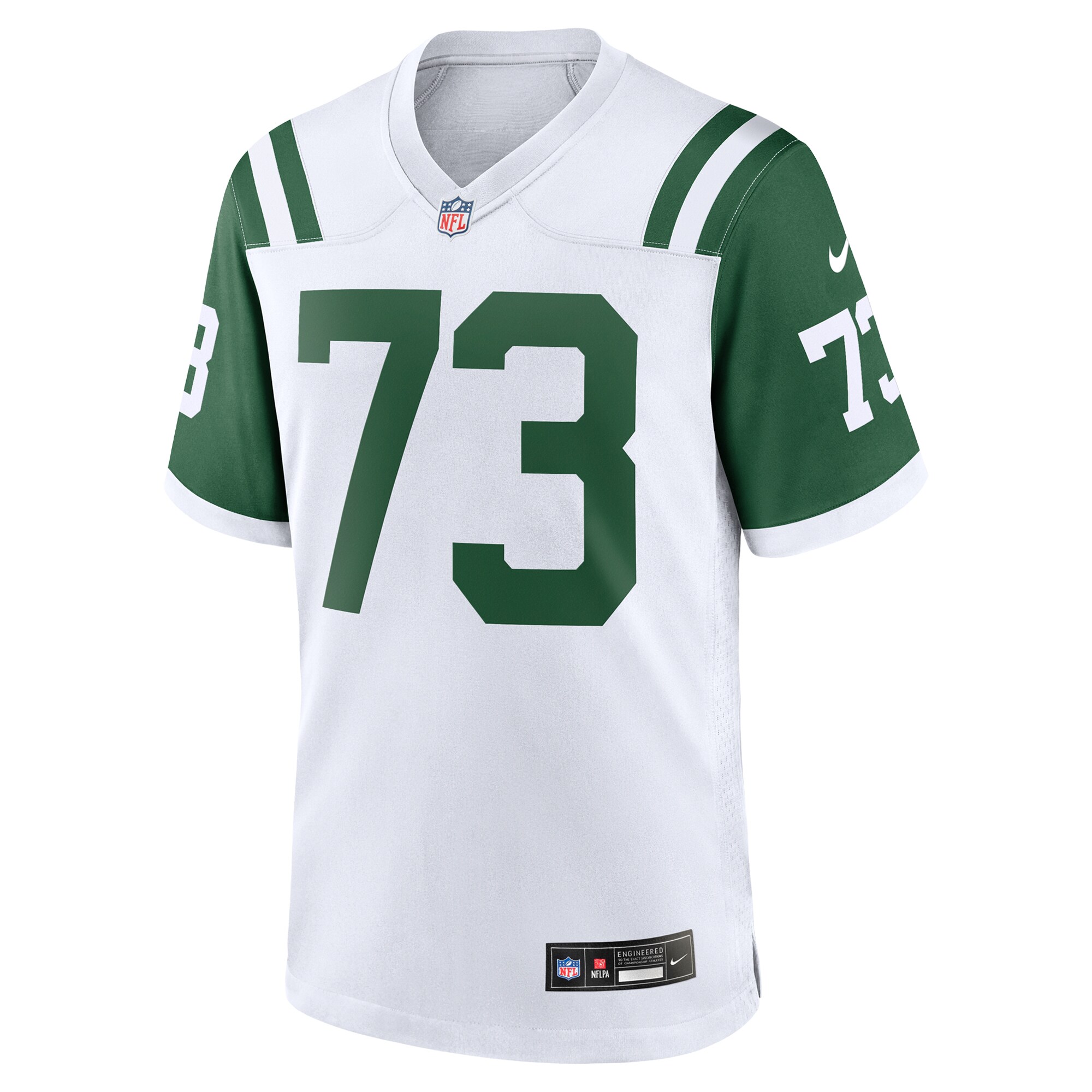 Men's New York Jets Joe Klecko  White Retired Player Alternate Game Jersey