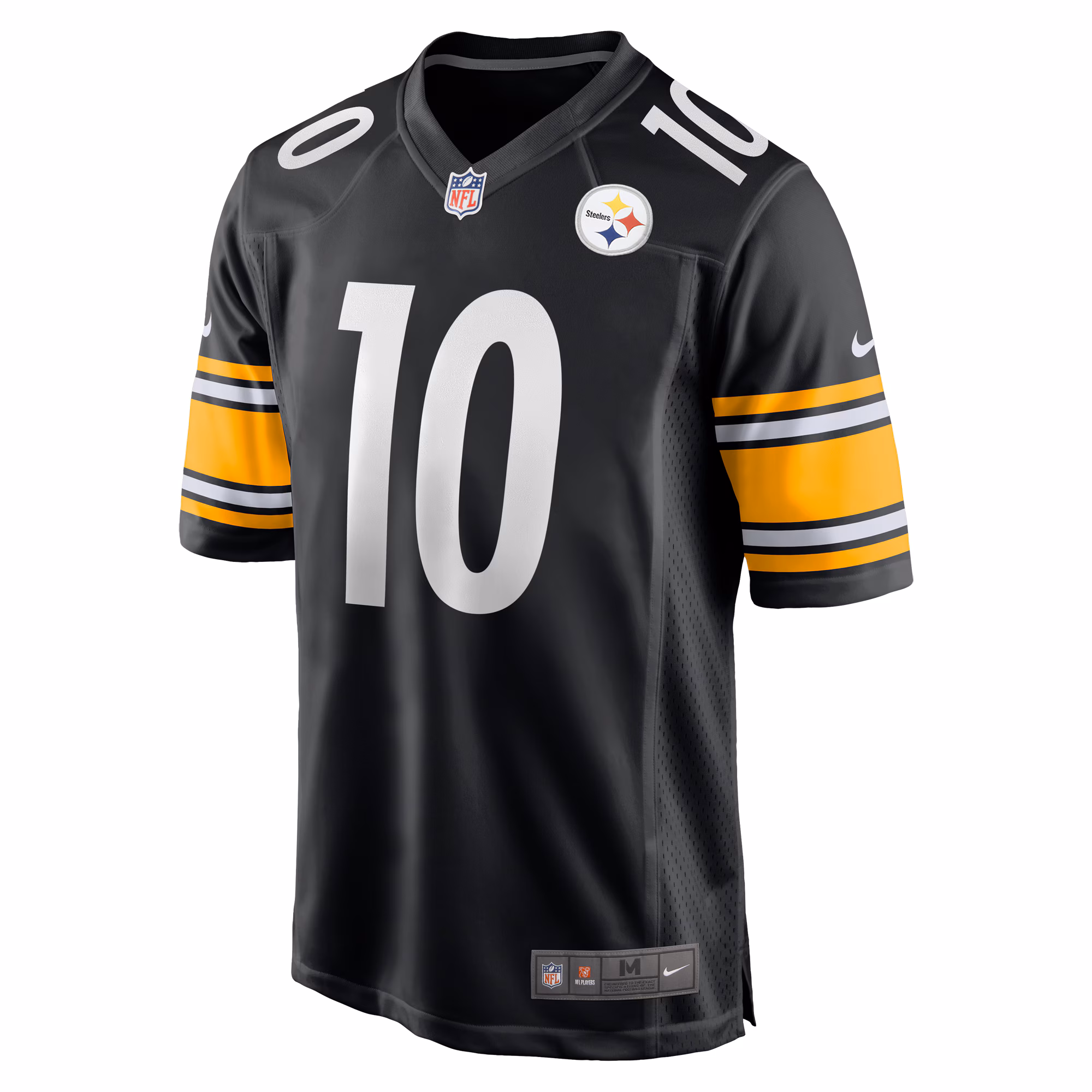 Men's Pittsburgh Steelers Roman Wilson  Black Game Player Jersey