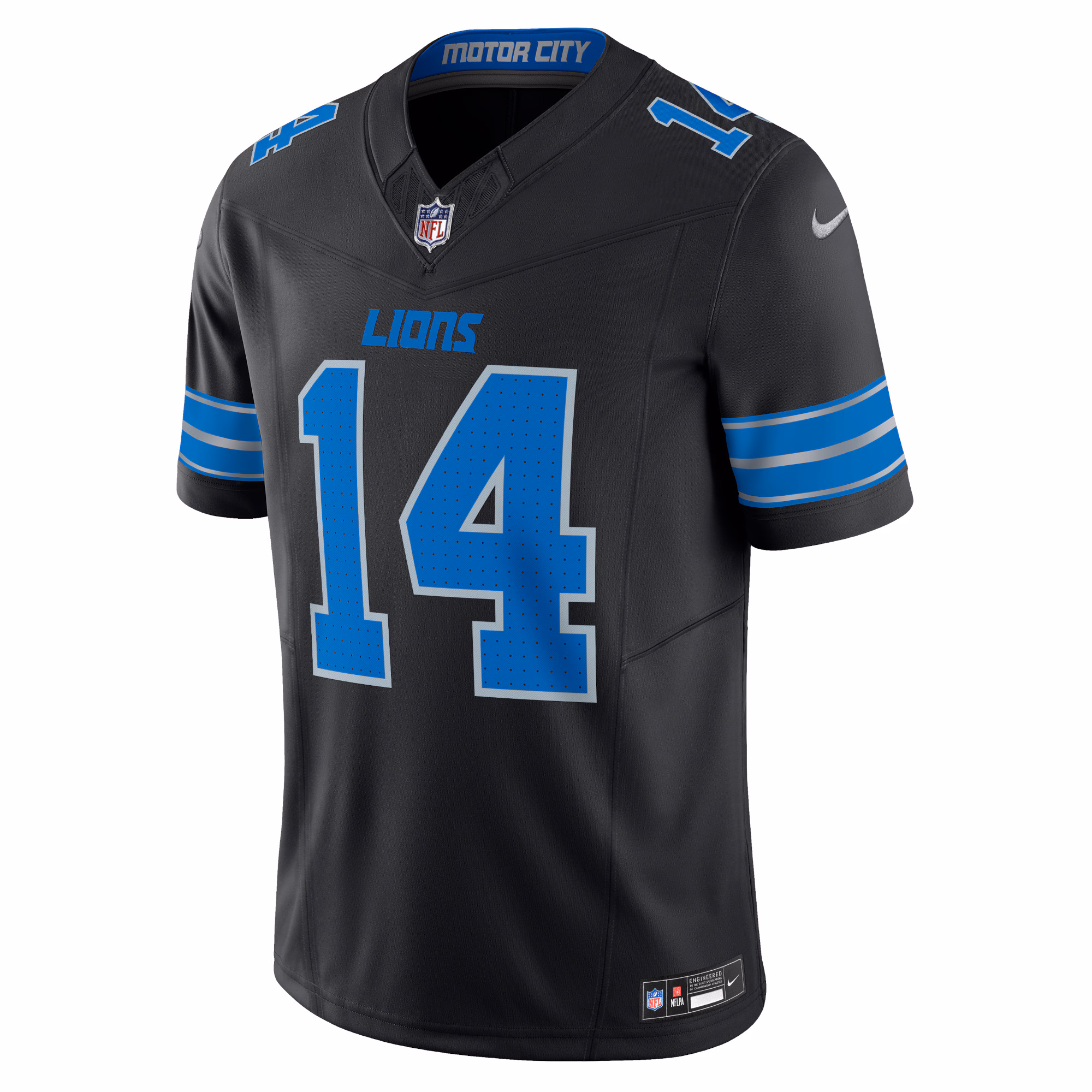 Men's Detroit Lions Amon-Ra St. Brown  Black 2nd Alternate Vapor F.U.S.E. Limited Jersey