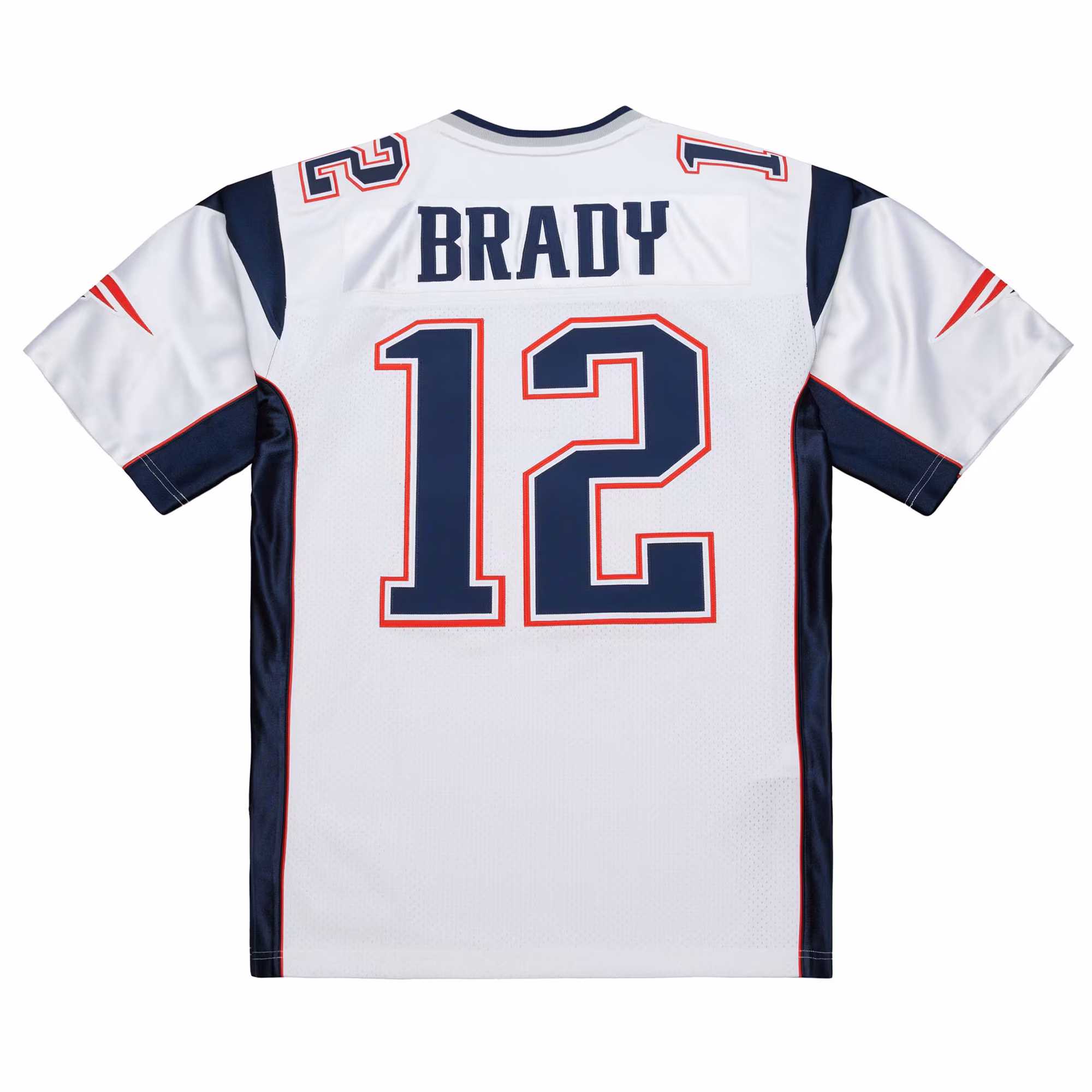 Men's New England Patriots Tom Brady Mitchell & Ness White 2000 Big & Tall Legacy Replica Jersey
