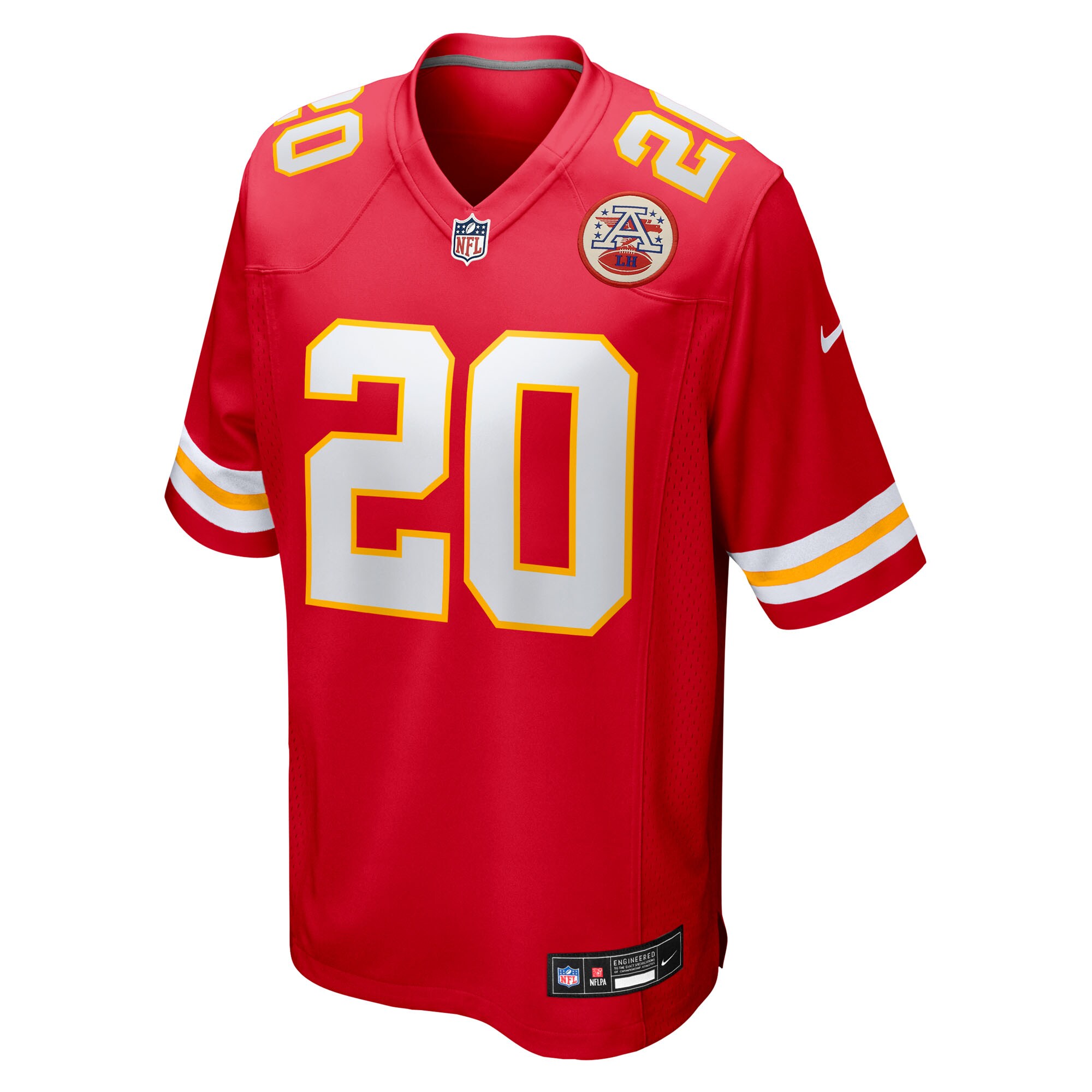 Men's Kansas City Chiefs Nohl Williams  Red Team Game Jersey