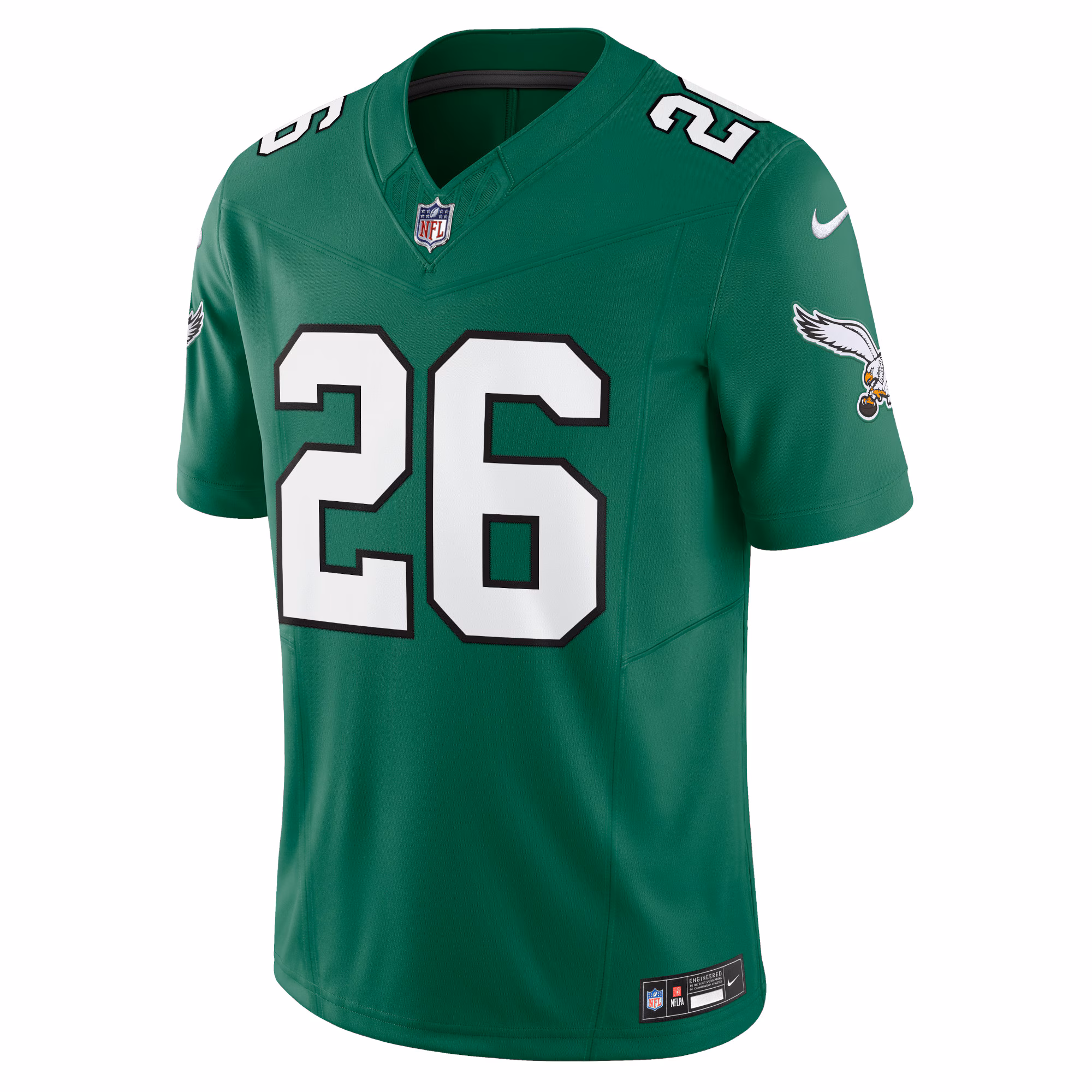 Men's Philadelphia Eagles Saquon Barkley  Kelly Green Alternate Vapor F.U.S.E. Limited Jersey
