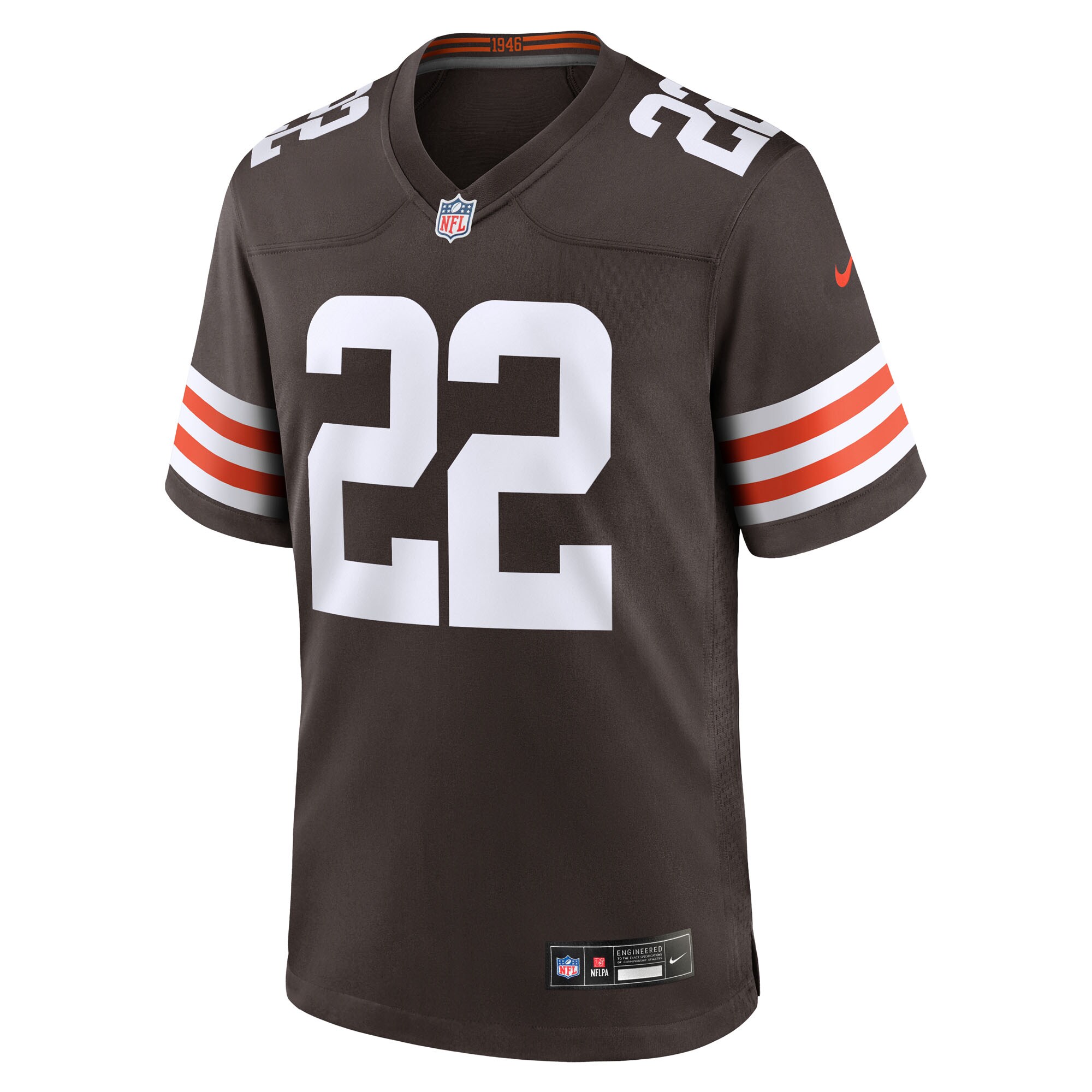 Men's Cleveland Browns Dylan Sampson  Brown Team Game Jersey