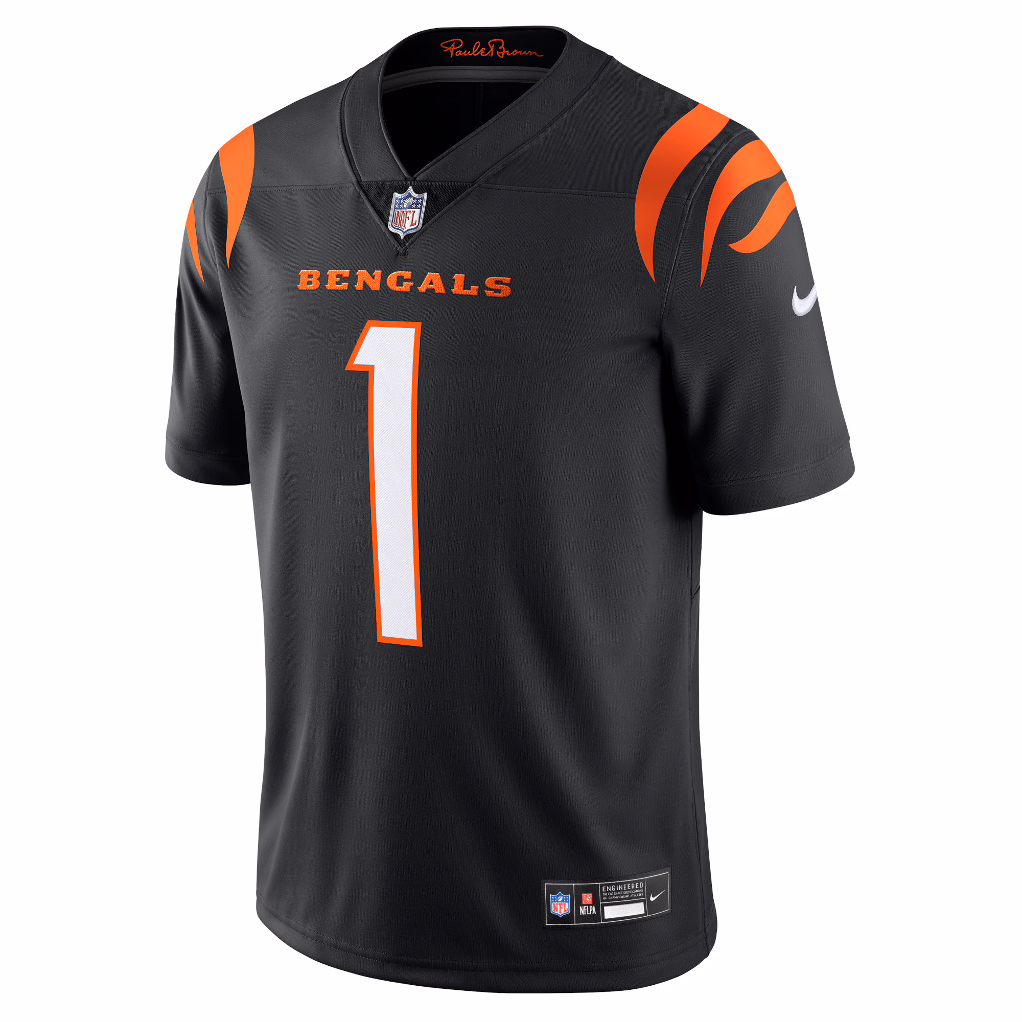 Men's Cincinnati Bengals Ja'Marr Chase  Black Vapor Untouchable Limited Jersey