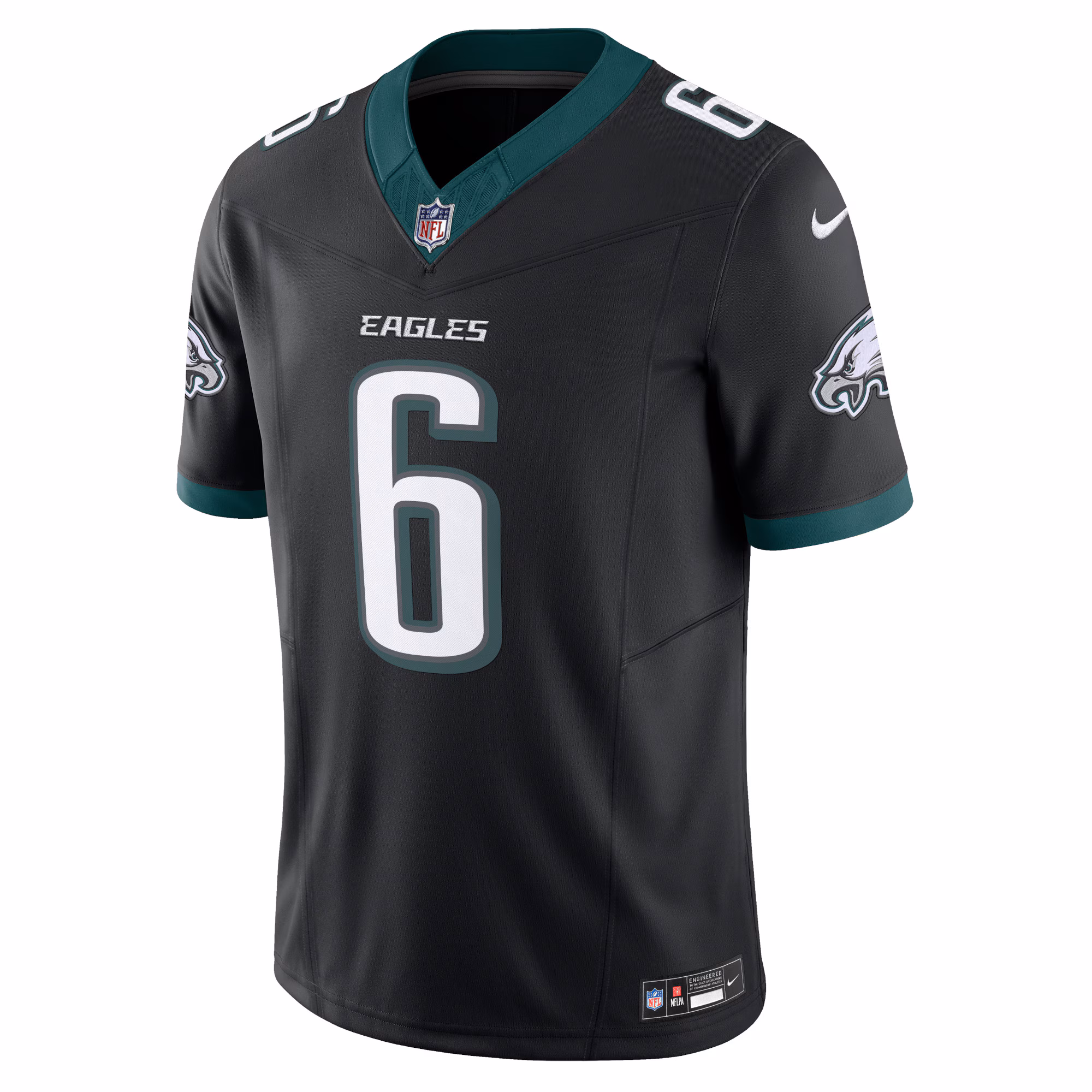 Men's Philadelphia Eagles DeVonta Smith  Black Alternate Vapor F.U.S.E. Limited Jersey