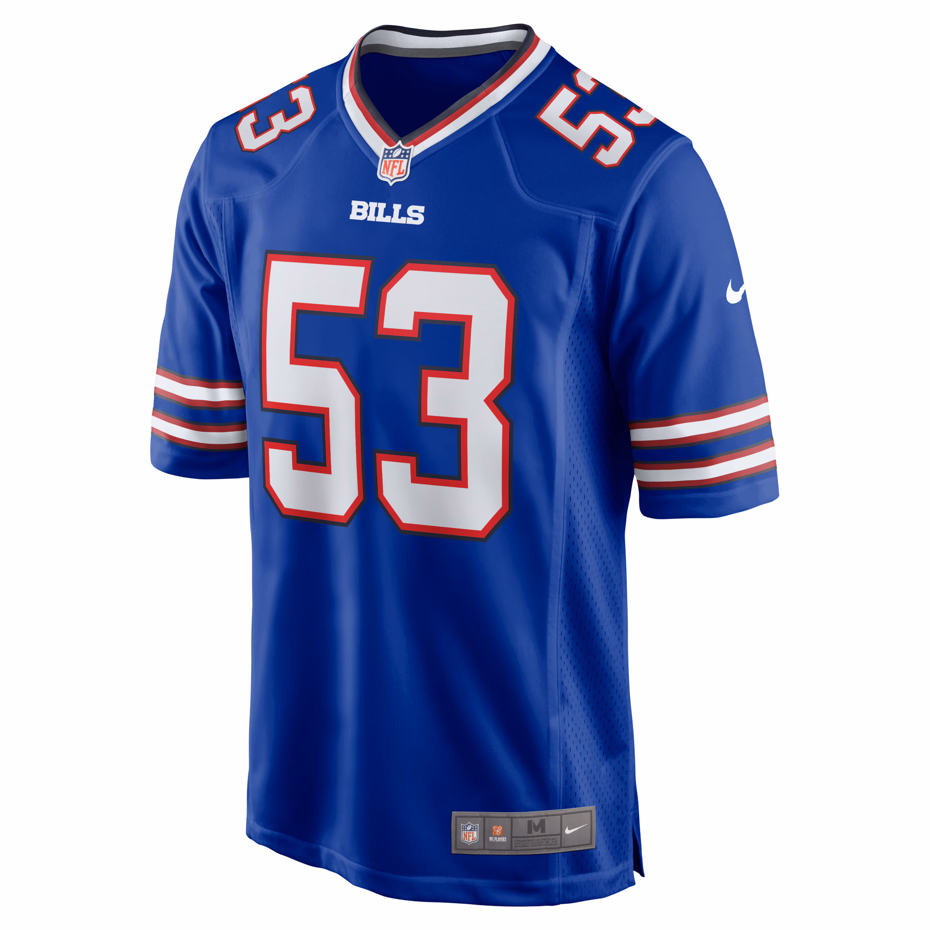 Men's Buffalo Bills Tyrel Dodson  Royal Game Player Jersey