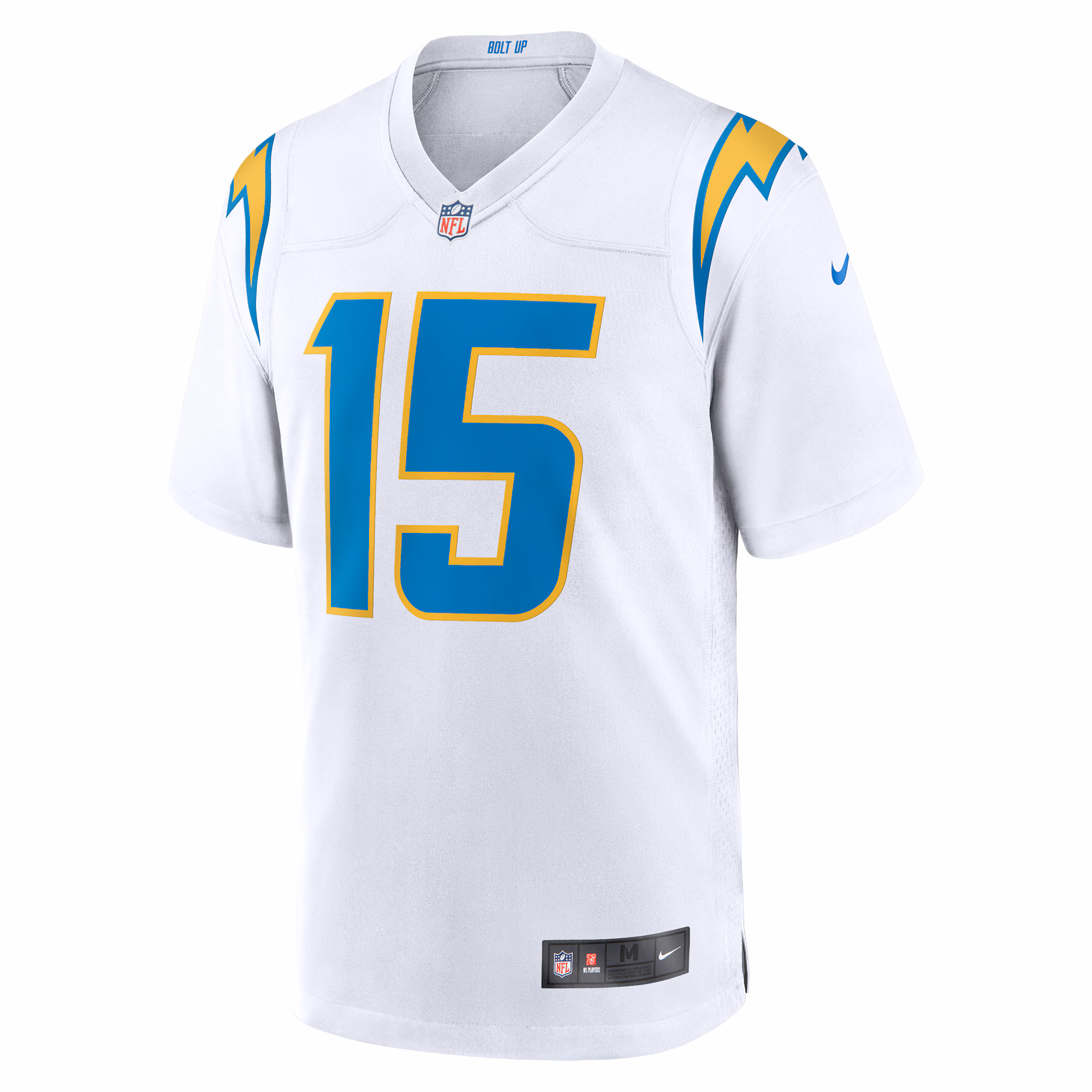 Men's Los Angeles Chargers Ladd McConkey  White Game Jersey