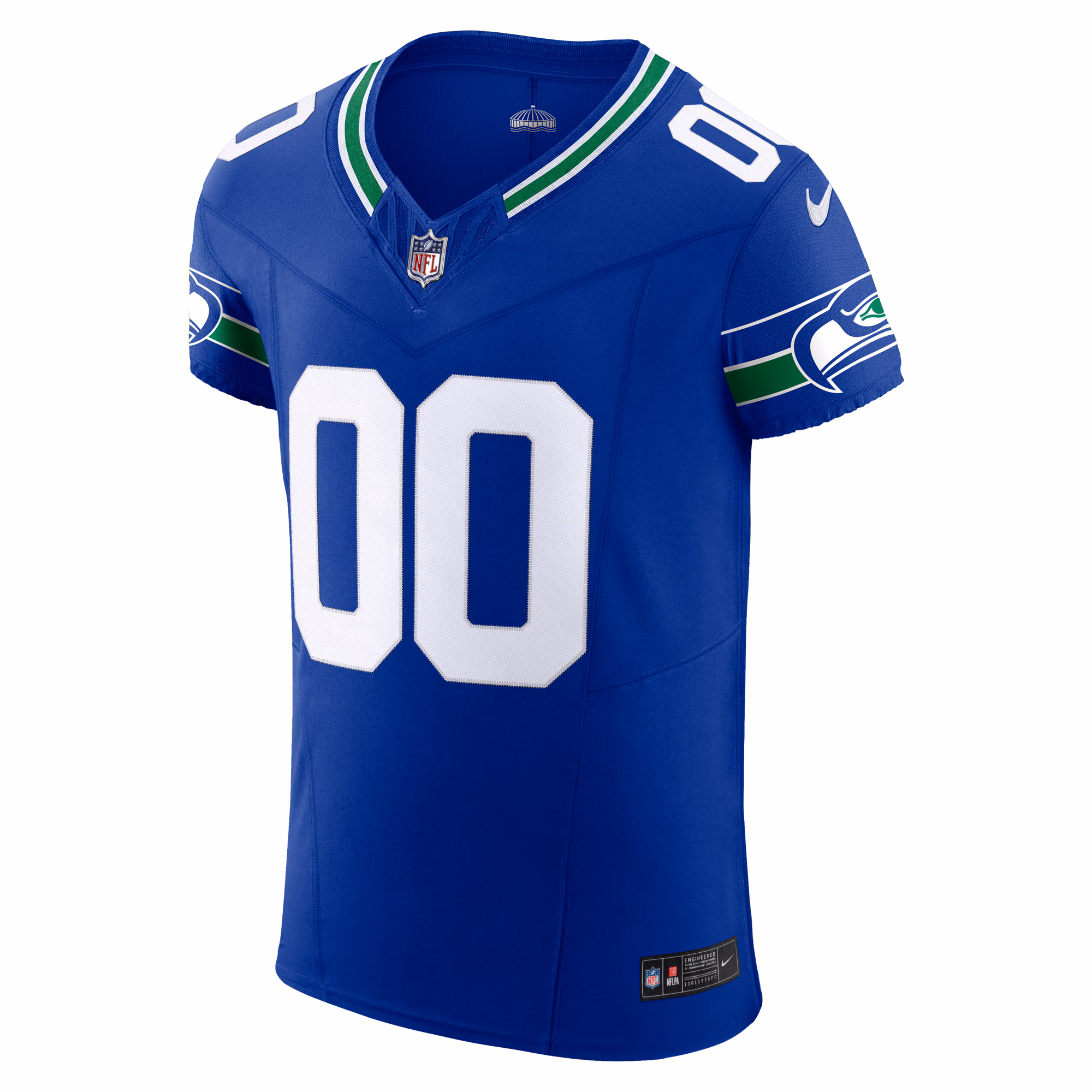 Men's Seattle Seahawks  Men's Royal Alternate Vapor F.U.S.E. Elite Custom Jersey