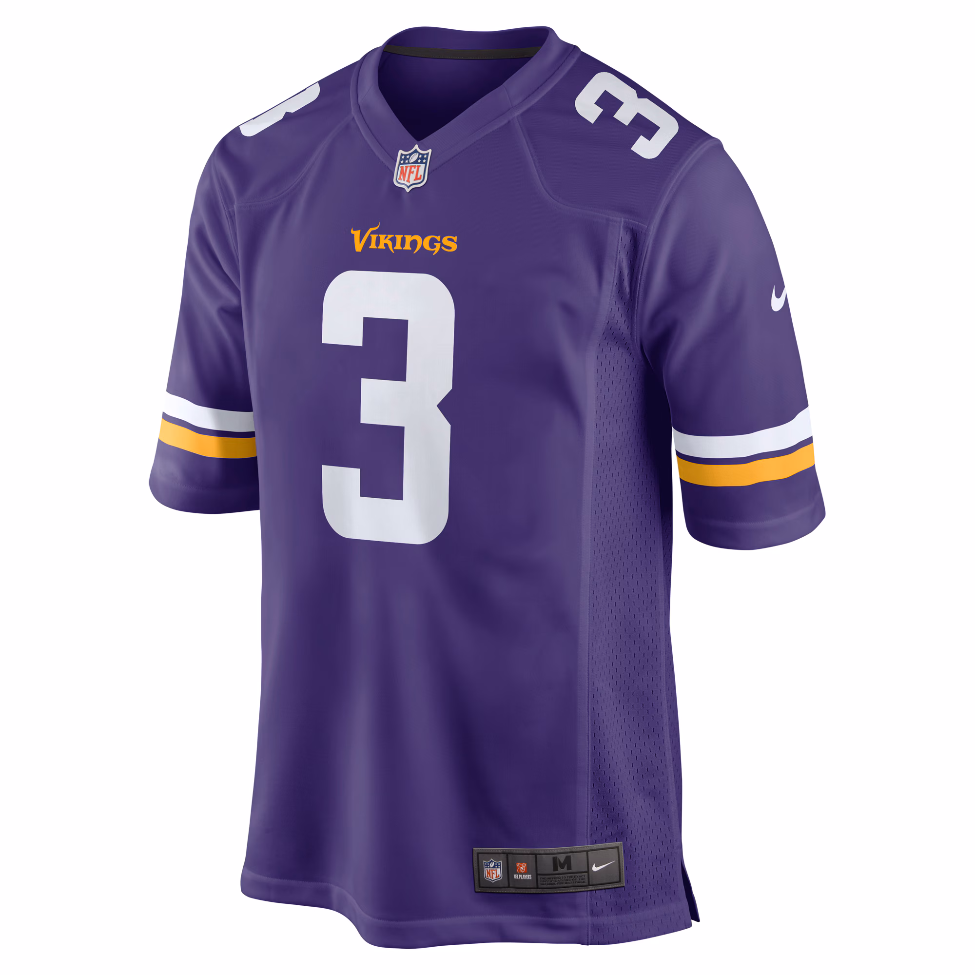 Men's Minnesota Vikings Jordan Addison  Purple Game Jersey