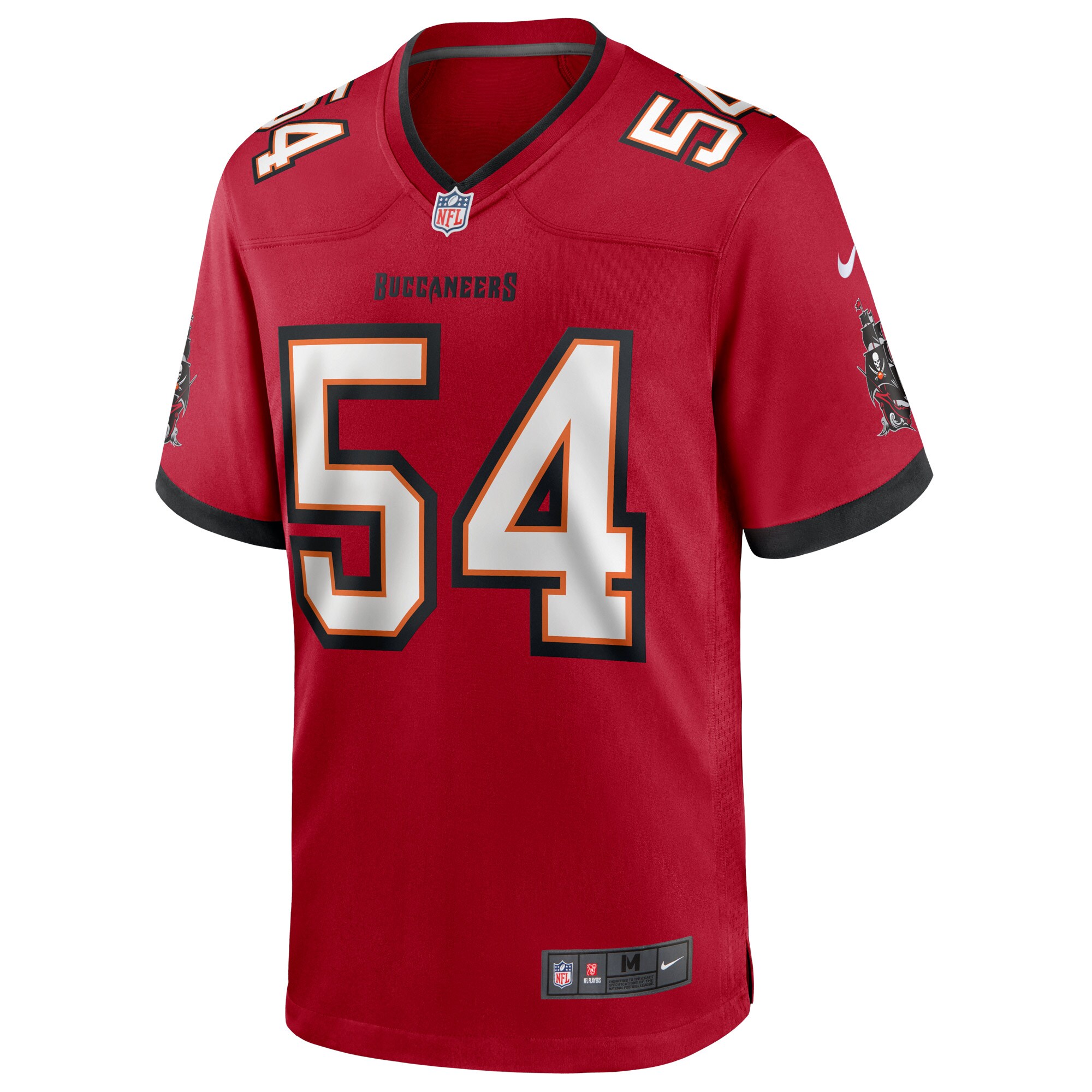 Men's Tampa Bay Buccaneers Lavonte David  Red Game Jersey