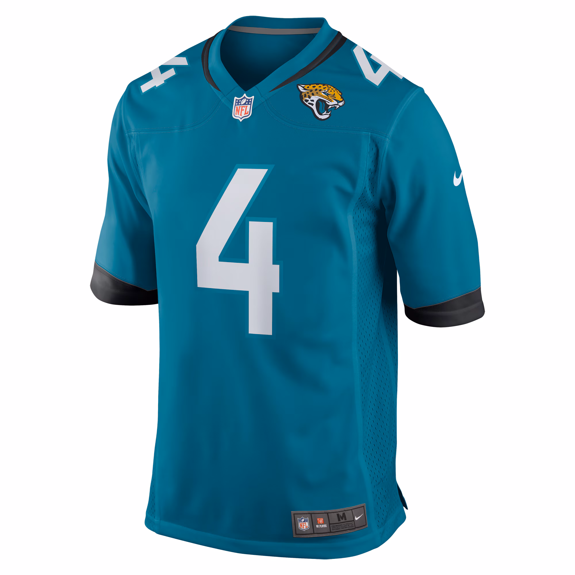 Men's Jacksonville Jaguars Tank Bigsby  Teal Game Jersey