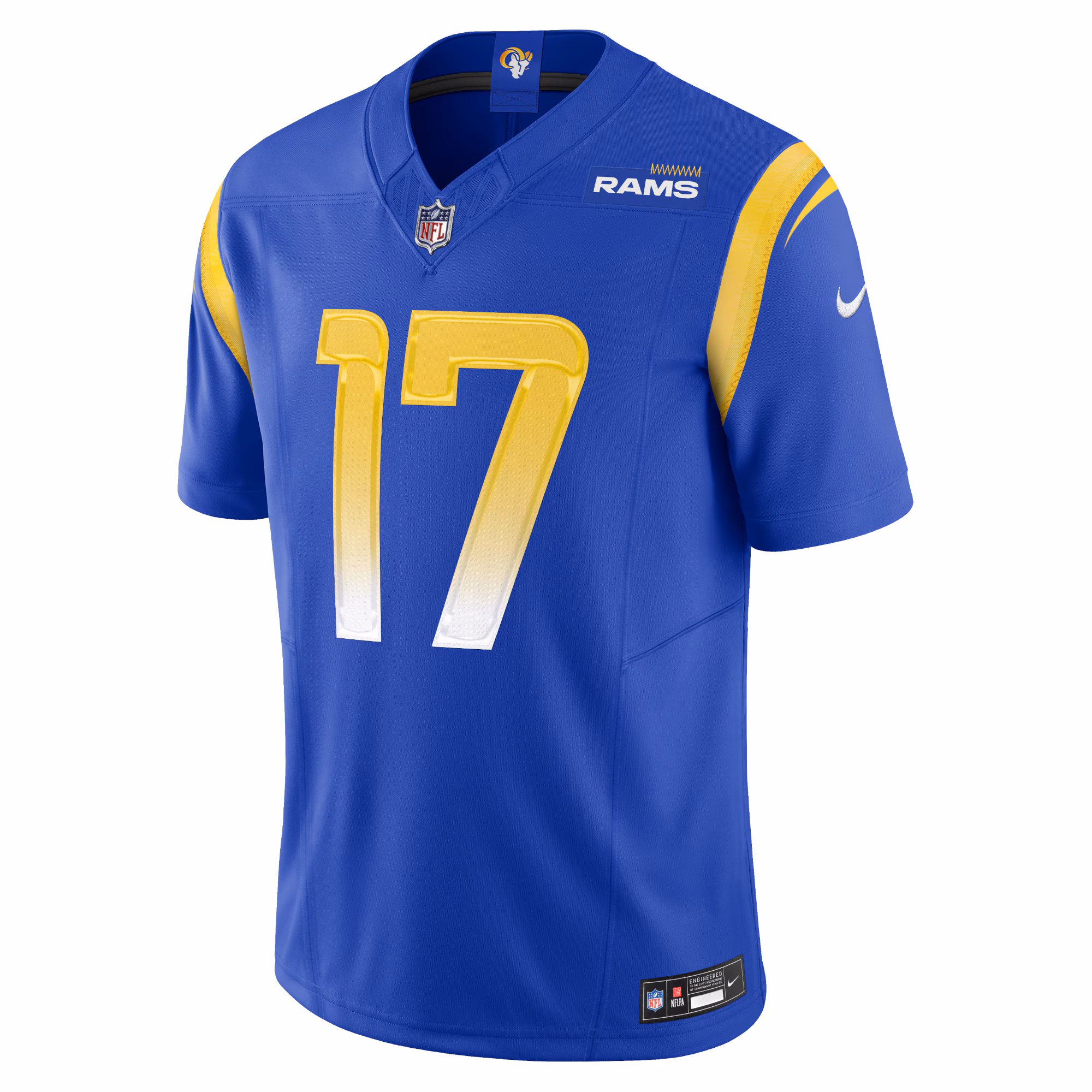 Men's Los Angeles Rams Puka Nacua  Royal Vapor F.U.S.E. Limited Jersey