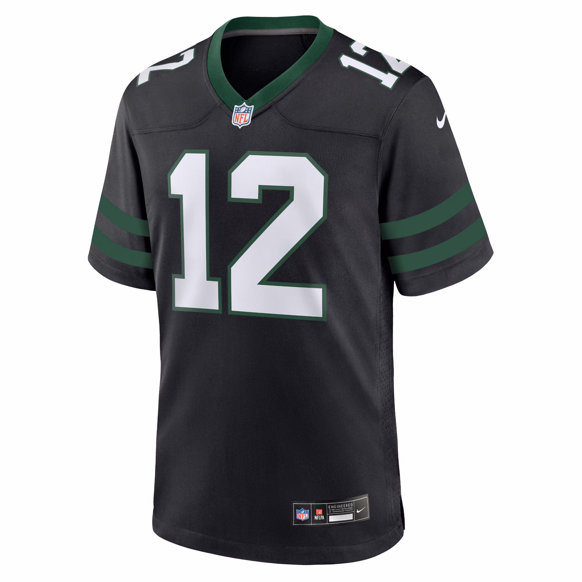 Men's New York Jets Joe Namath  Legacy Black Alternate Retired Player Game Jersey