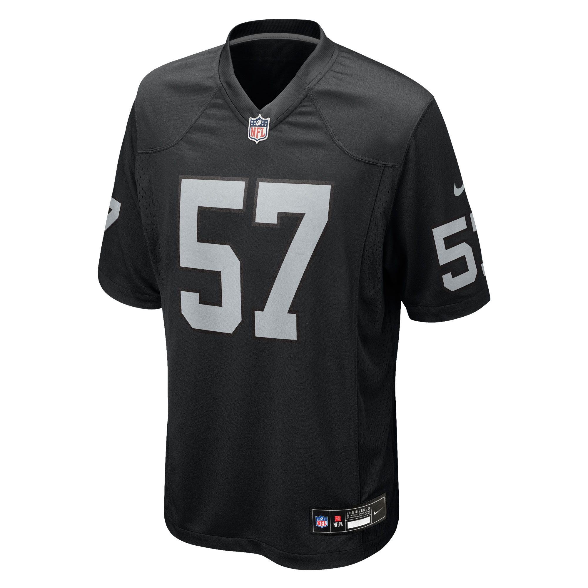 Men's Las Vegas Raiders Germaine Pratt  Black Team Game Jersey