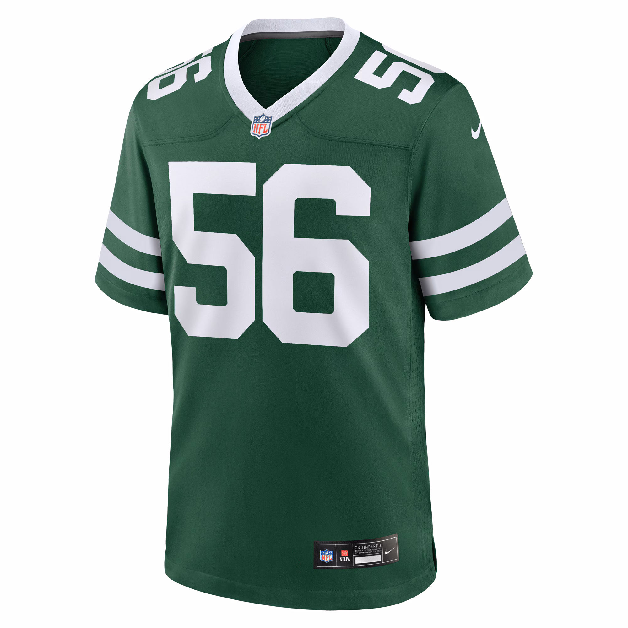 Men's New York Jets Quincy Williams  Legacy Green Game Player Jersey