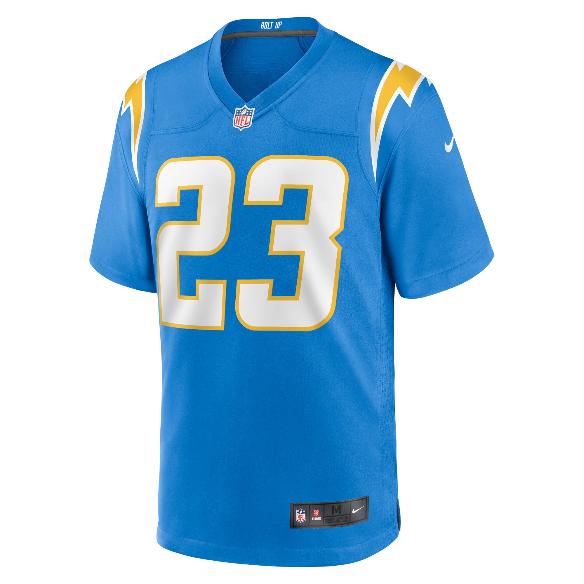 Men's Los Angeles Chargers Tony Jefferson  Powder Blue Team Game Jersey
