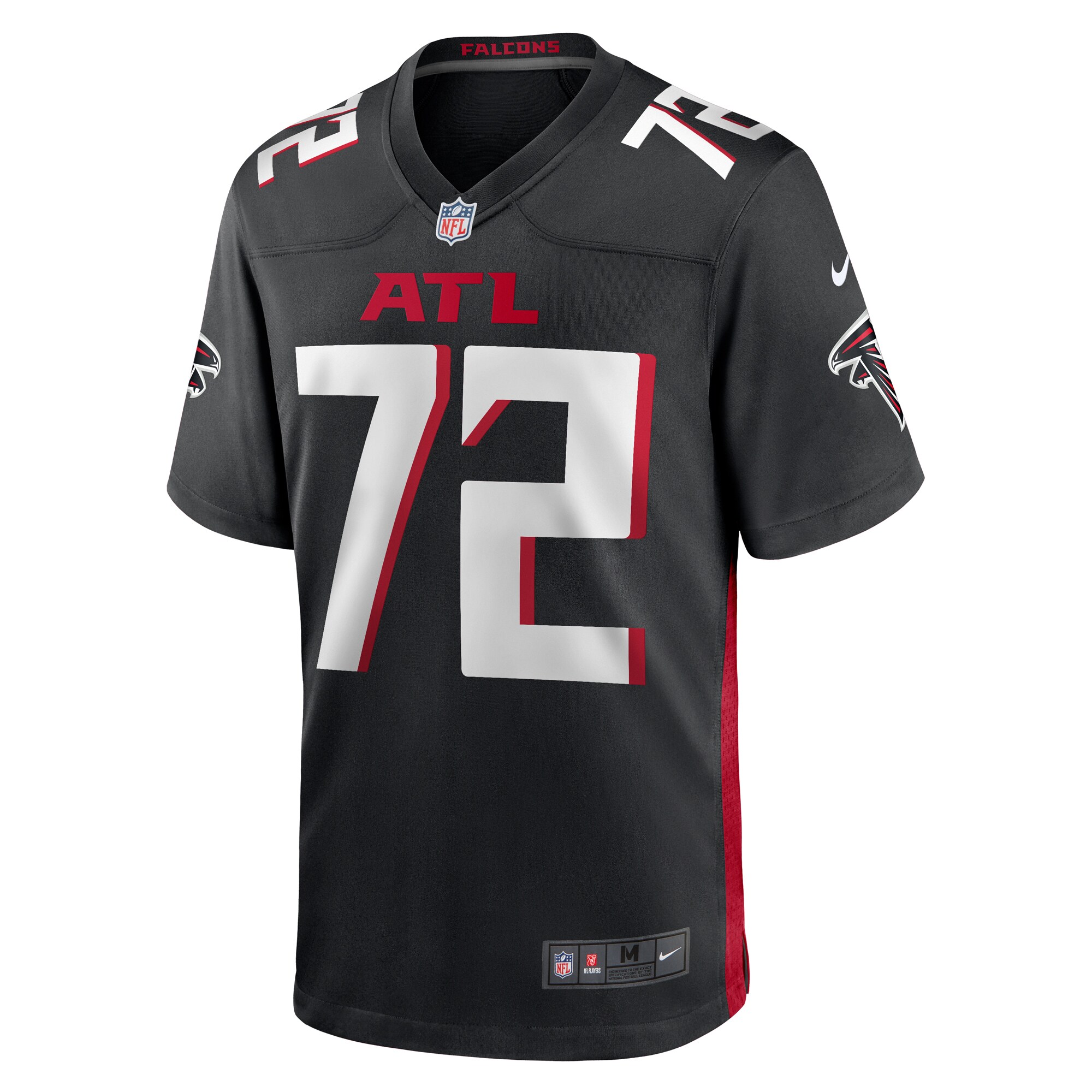Men's Atlanta Falcons LaCale London  Black Game Jersey