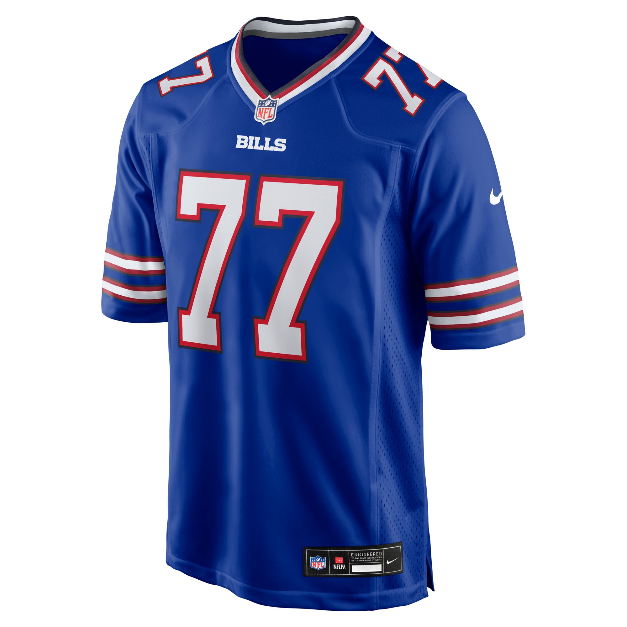 Men's Buffalo Bills Chase Lundt  Royal Team Game Jersey