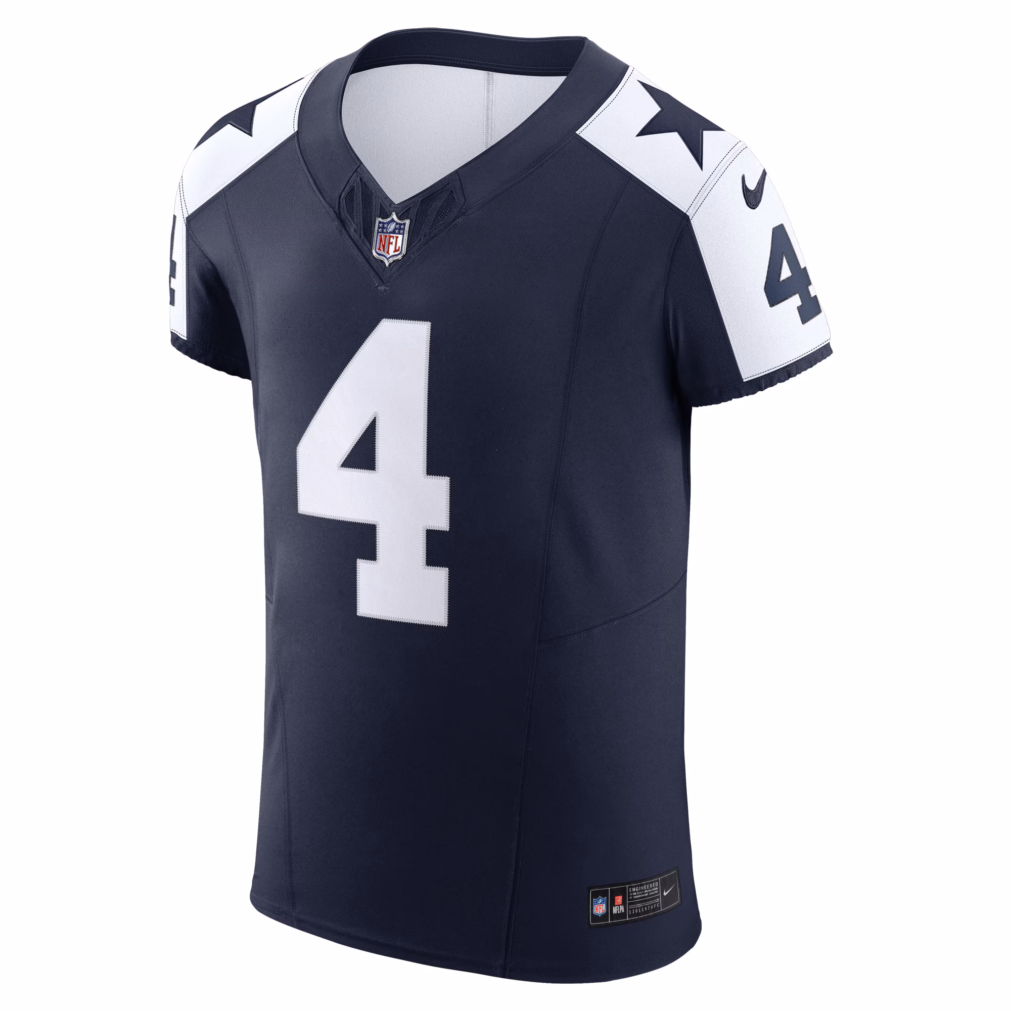 Men's Dallas Cowboys Dak Prescott  Navy Alternate Vapor F.U.S.E. Elite Jersey